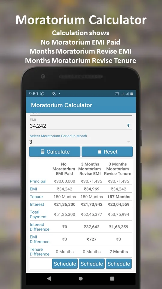 EMI Calculator | Indus Appstore | Screenshot