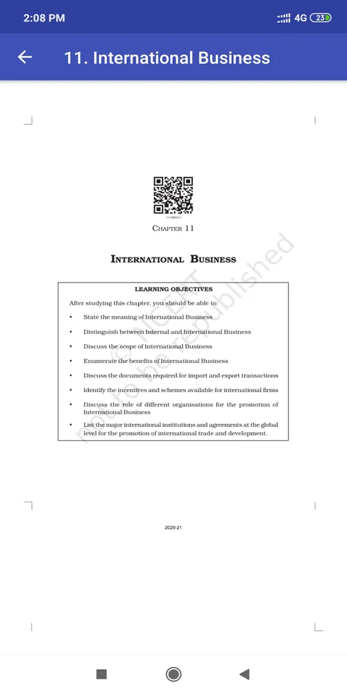 Class 11 Business Studies NCER | Indus Appstore | Screenshot