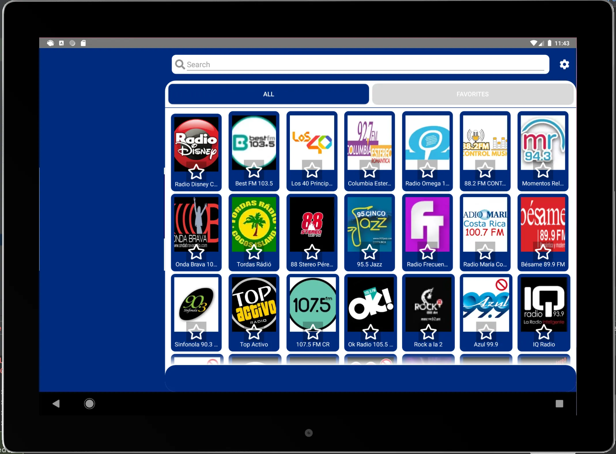 Costa Rica Radios | Indus Appstore | Screenshot