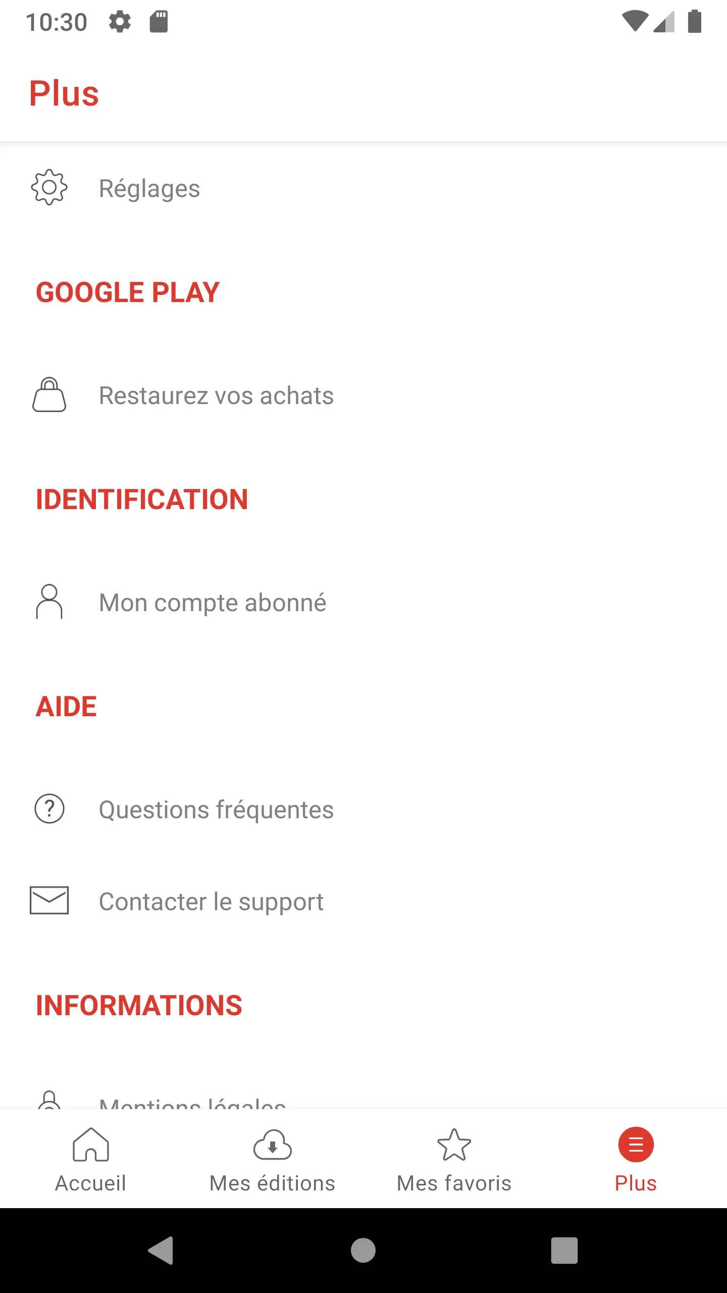 Réforme | Indus Appstore | Screenshot