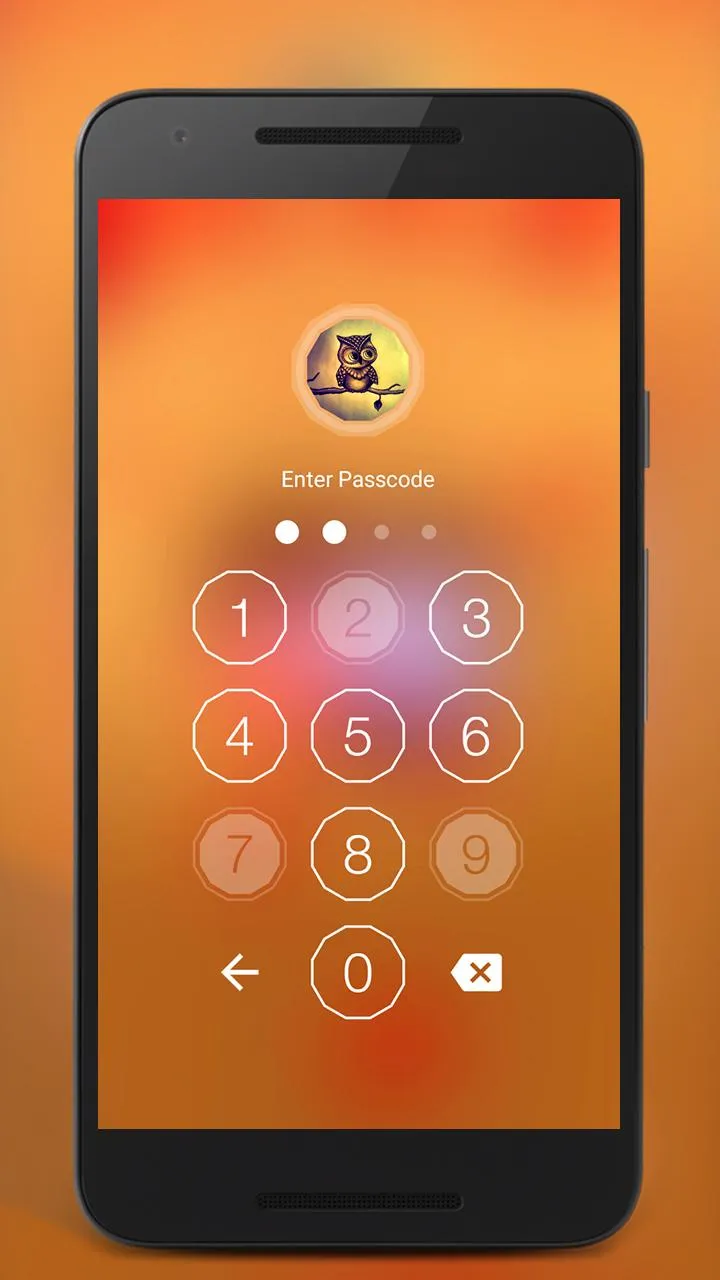 Owl Live Lock Screen | Indus Appstore | Screenshot