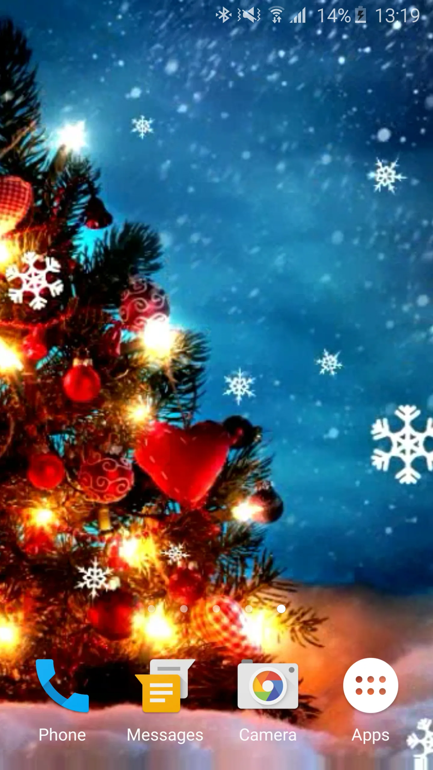 Christmas Tree 3D LWP | Indus Appstore | Screenshot