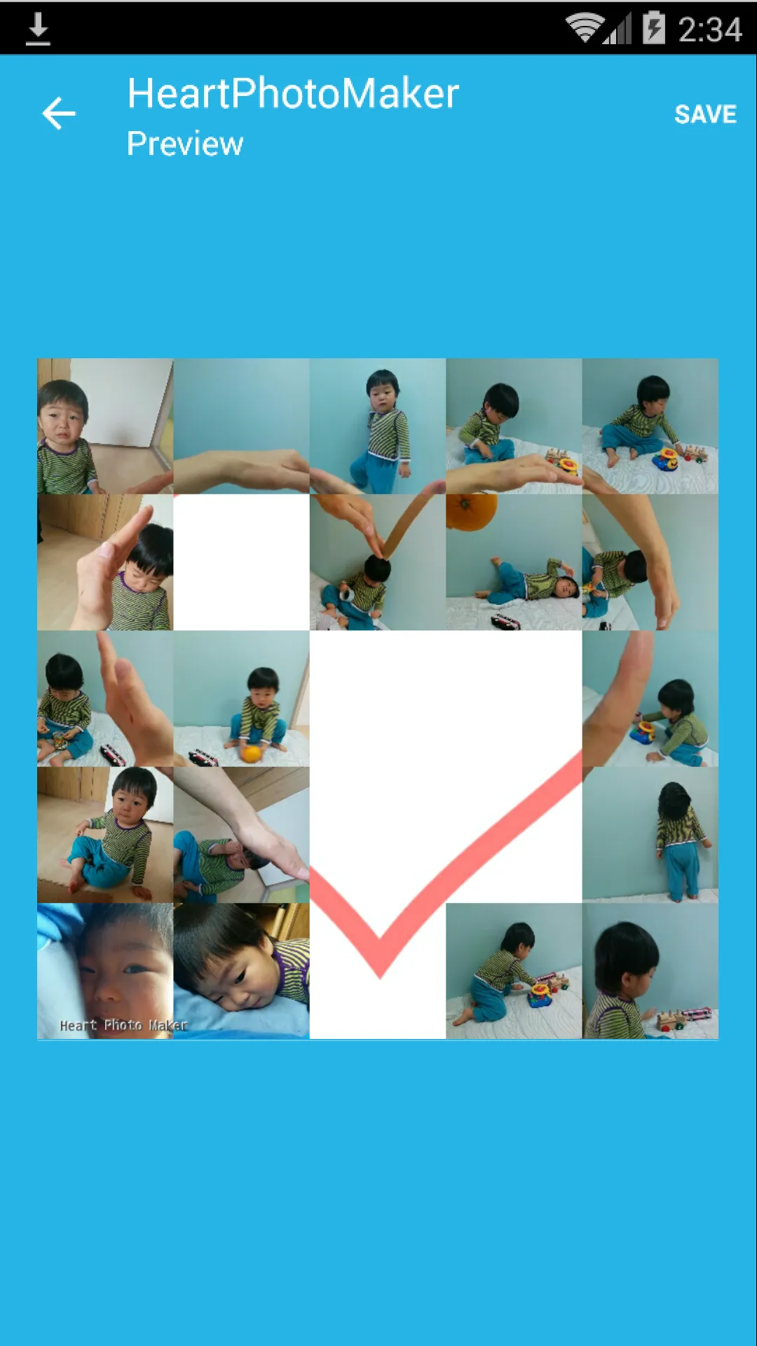 Heart Photo Maker -collage fun | Indus Appstore | Screenshot