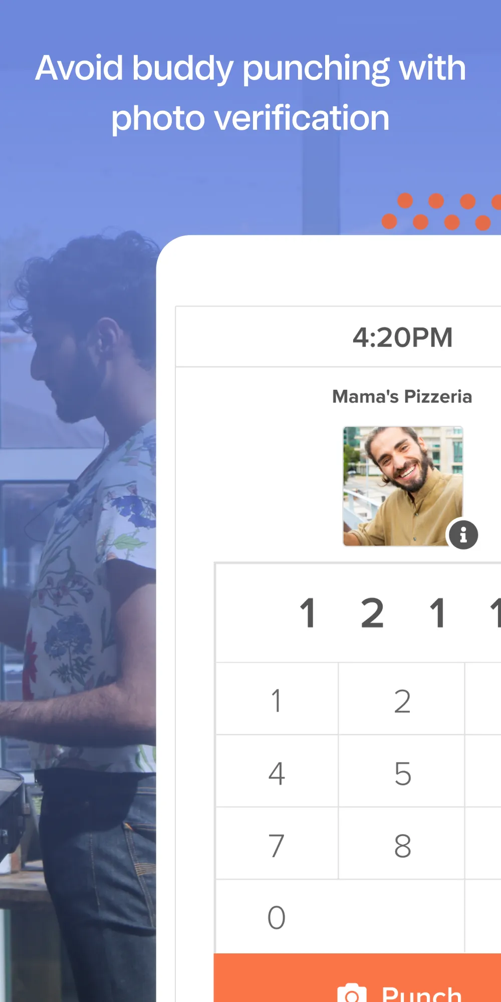 7punches: Simple Time Clocking | Indus Appstore | Screenshot