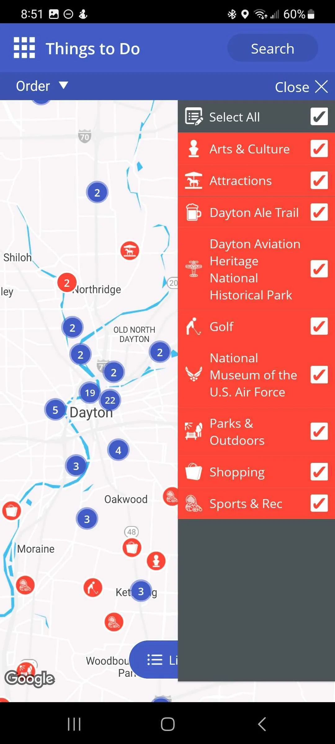 Destination Dayton | Indus Appstore | Screenshot