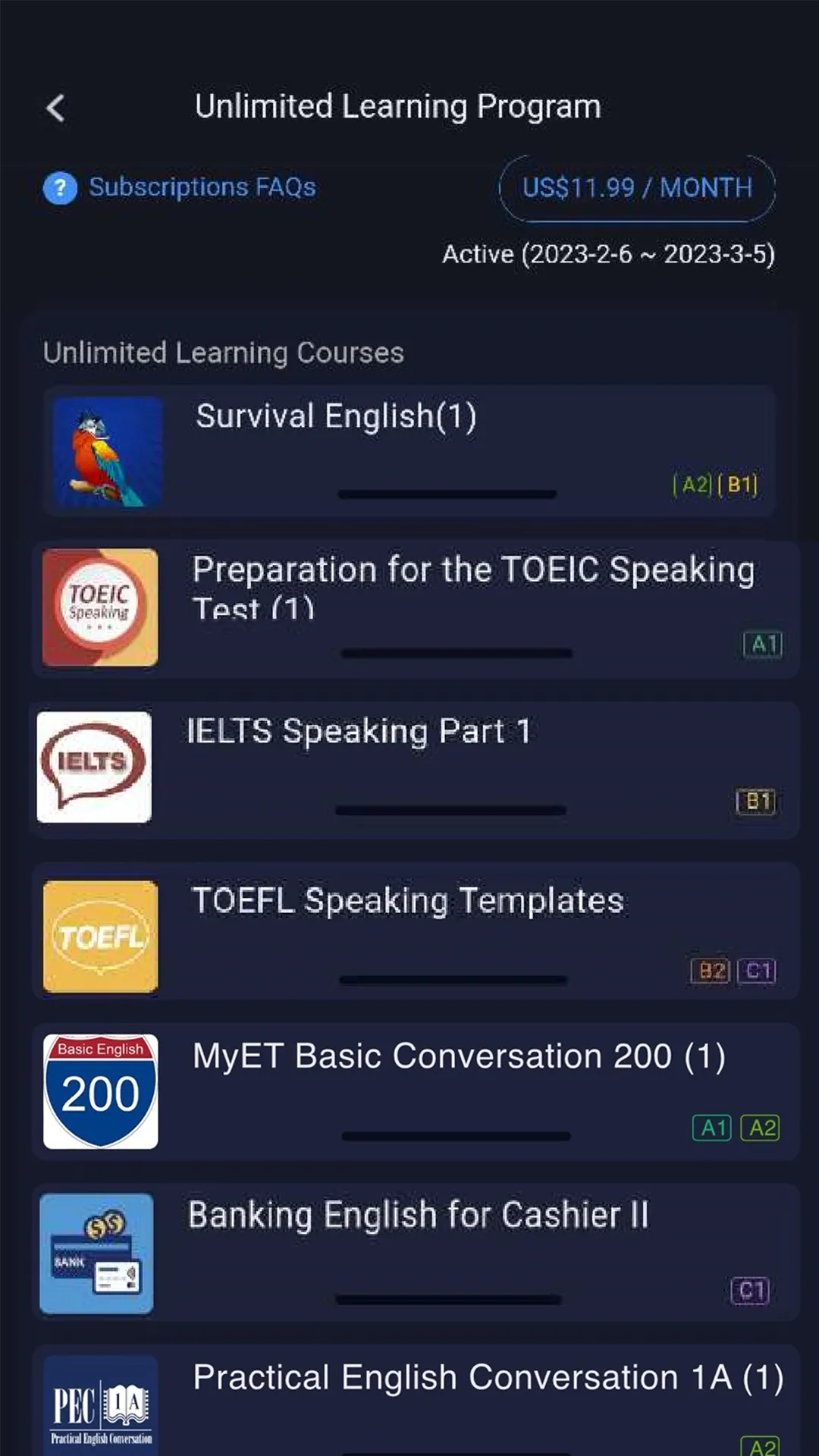 MyET, My English Tutor | Indus Appstore | Screenshot