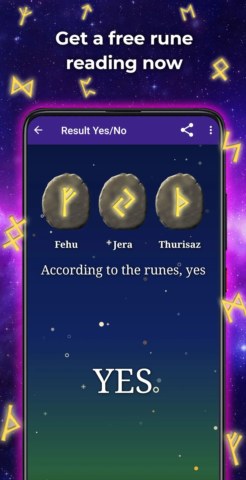 Runic Divination in English | Indus Appstore | Screenshot