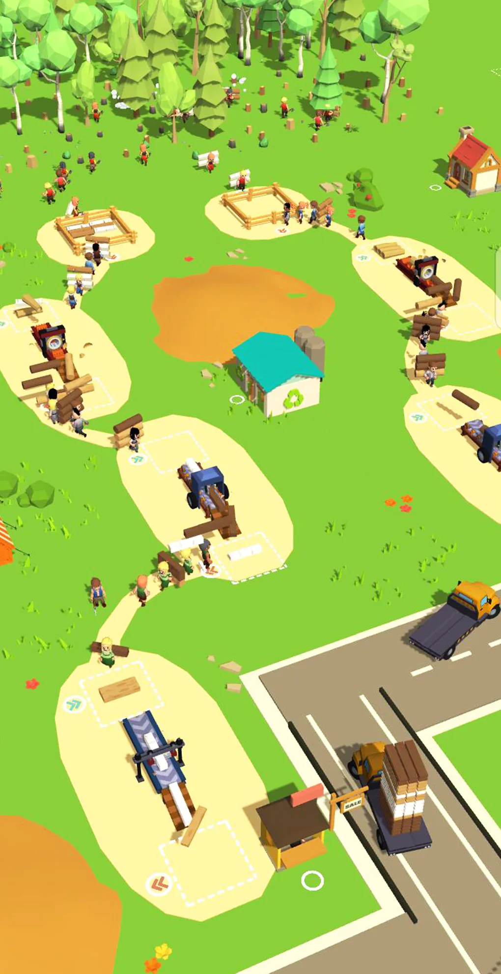 Lumber Empire: Idle Wood Inc | Indus Appstore | Screenshot