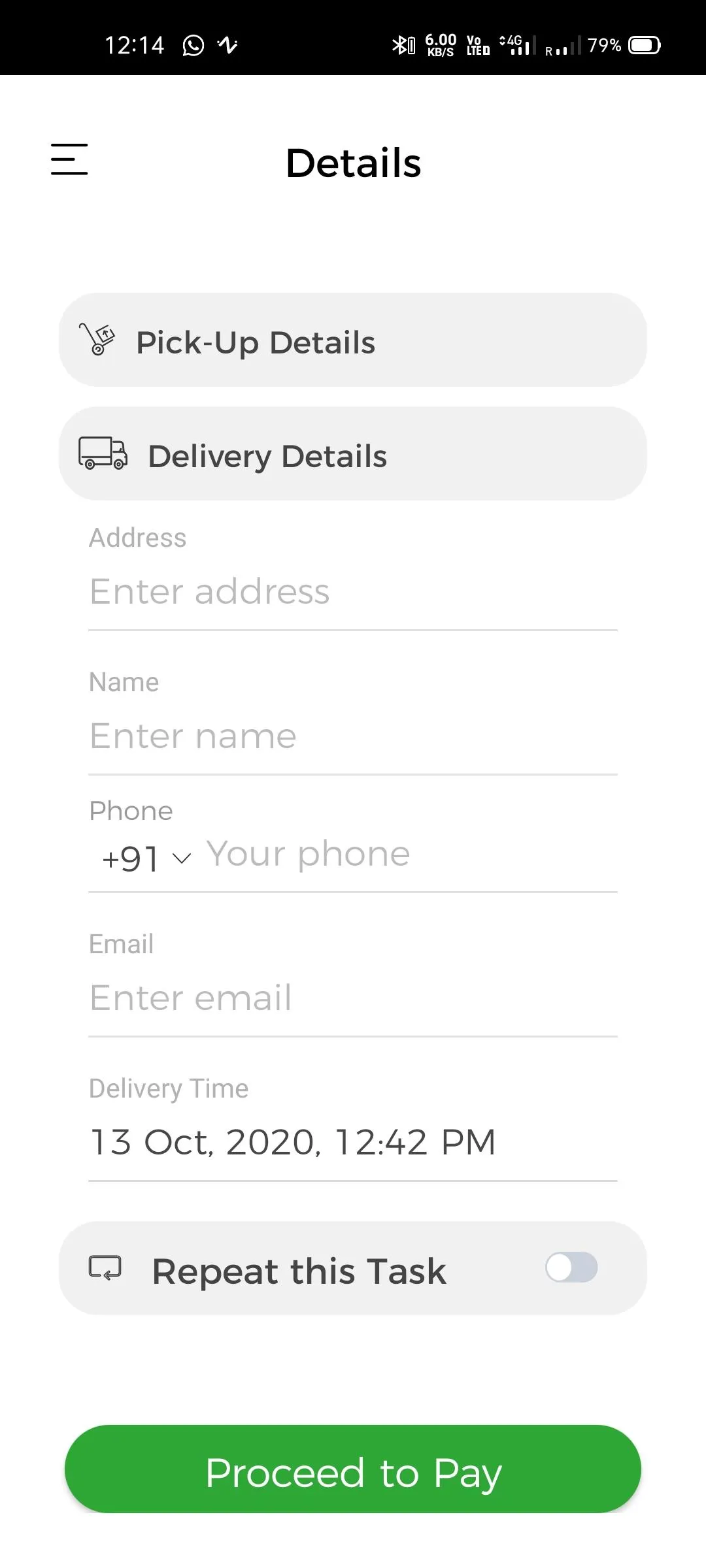 Zadak Deliveries | Indus Appstore | Screenshot