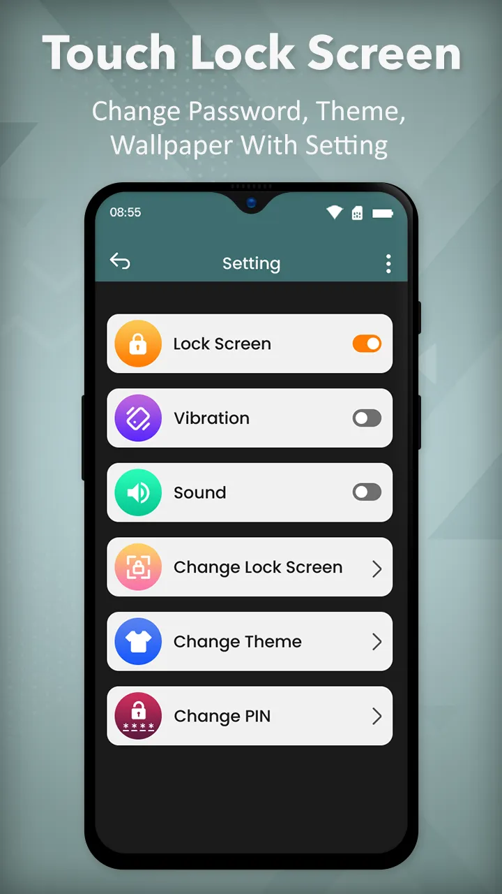 Touch Lock Screen | Indus Appstore | Screenshot