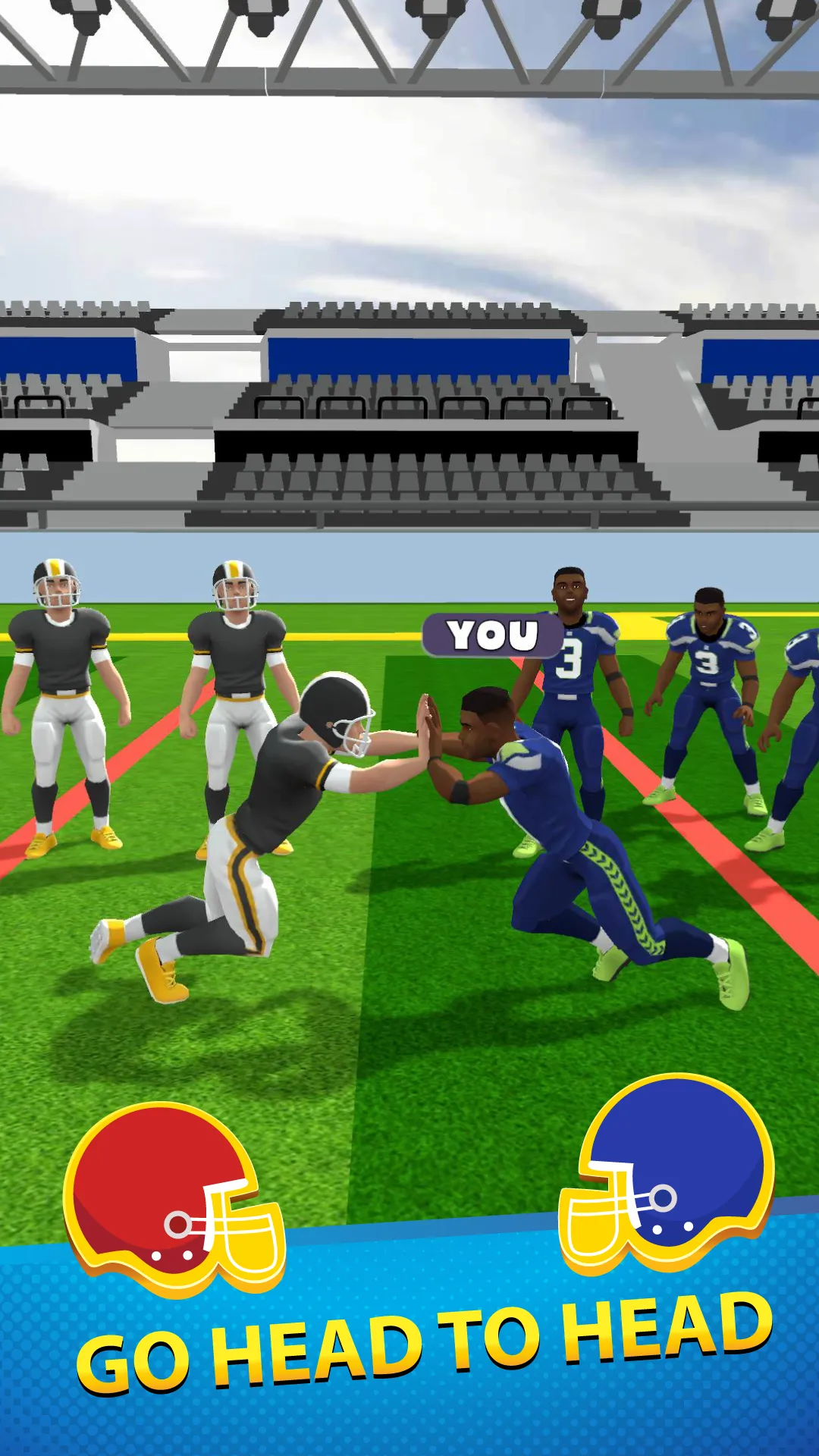 Hyper Touchdown 3D | Indus Appstore | Screenshot