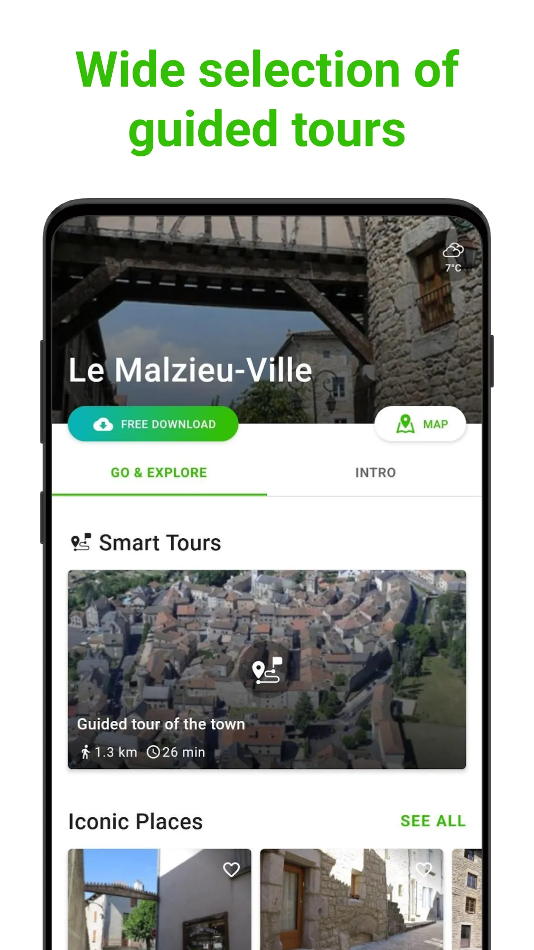 Le Malzieu-Ville SmartGuide | Indus Appstore | Screenshot