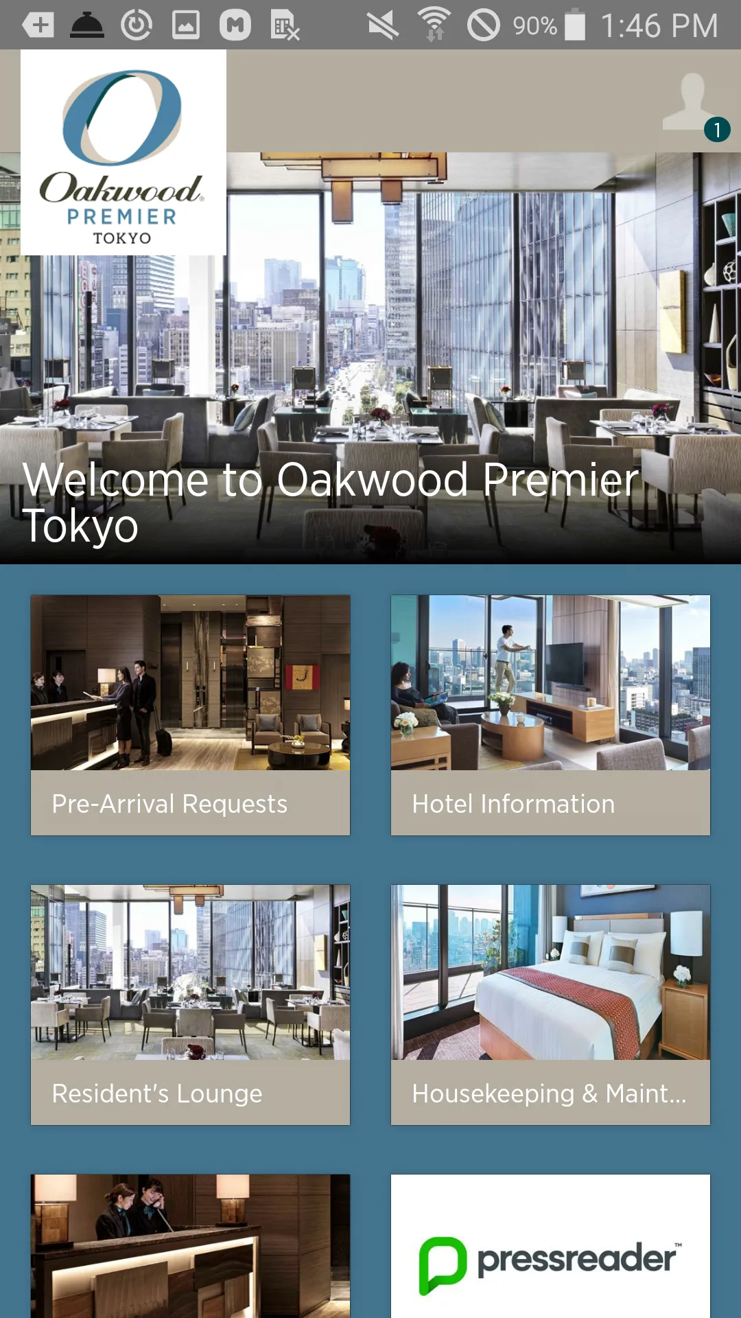 Oakwood Premier Tokyo | Indus Appstore | Screenshot