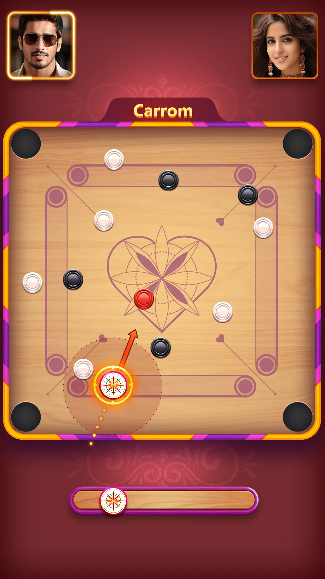 Carrom Go-Disc Board Game | Indus Appstore | Screenshot