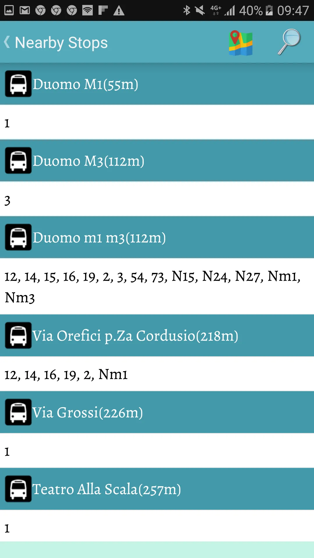 Milano Bus | Indus Appstore | Screenshot