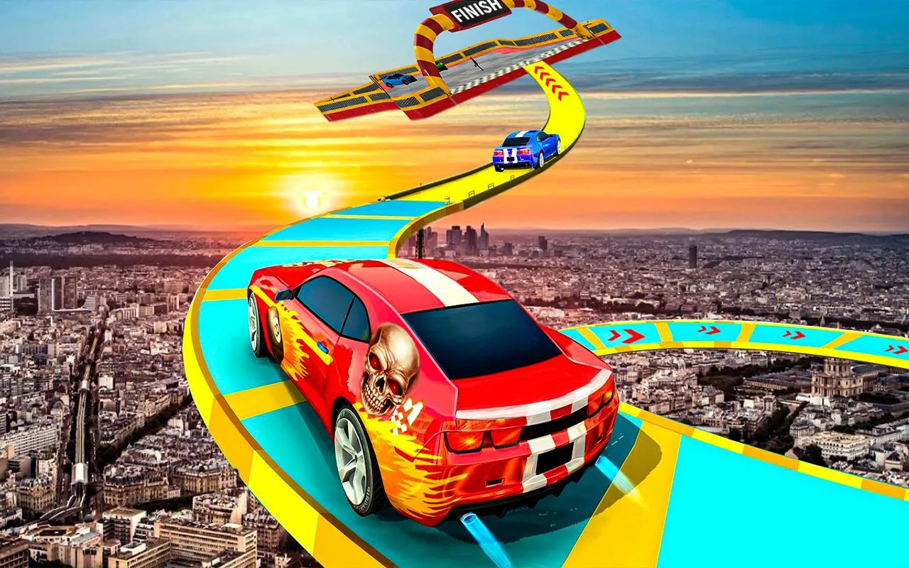 Mega Car Ramp Stunts 2023 | Indus Appstore | Screenshot