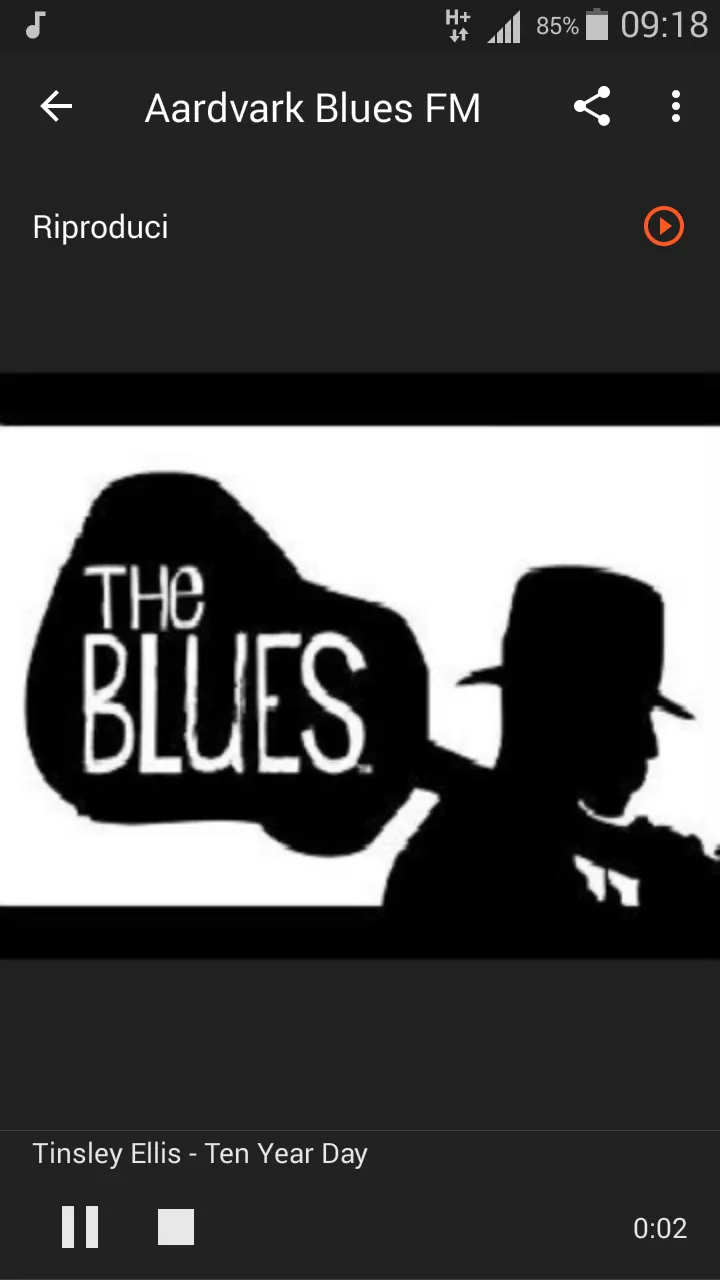 Blues music radio | Indus Appstore | Screenshot