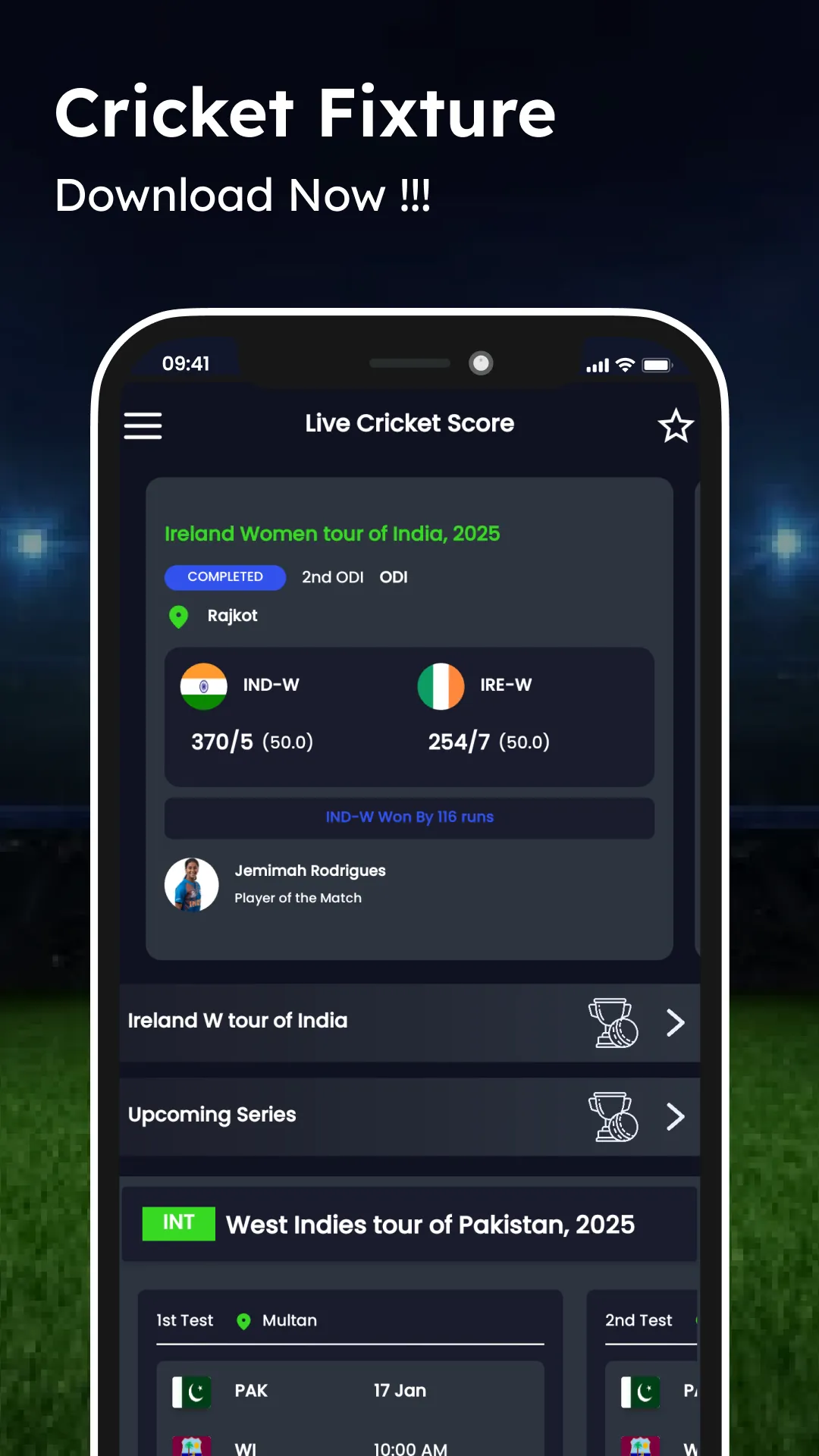 Live Cricket TV HD | Indus Appstore | Screenshot