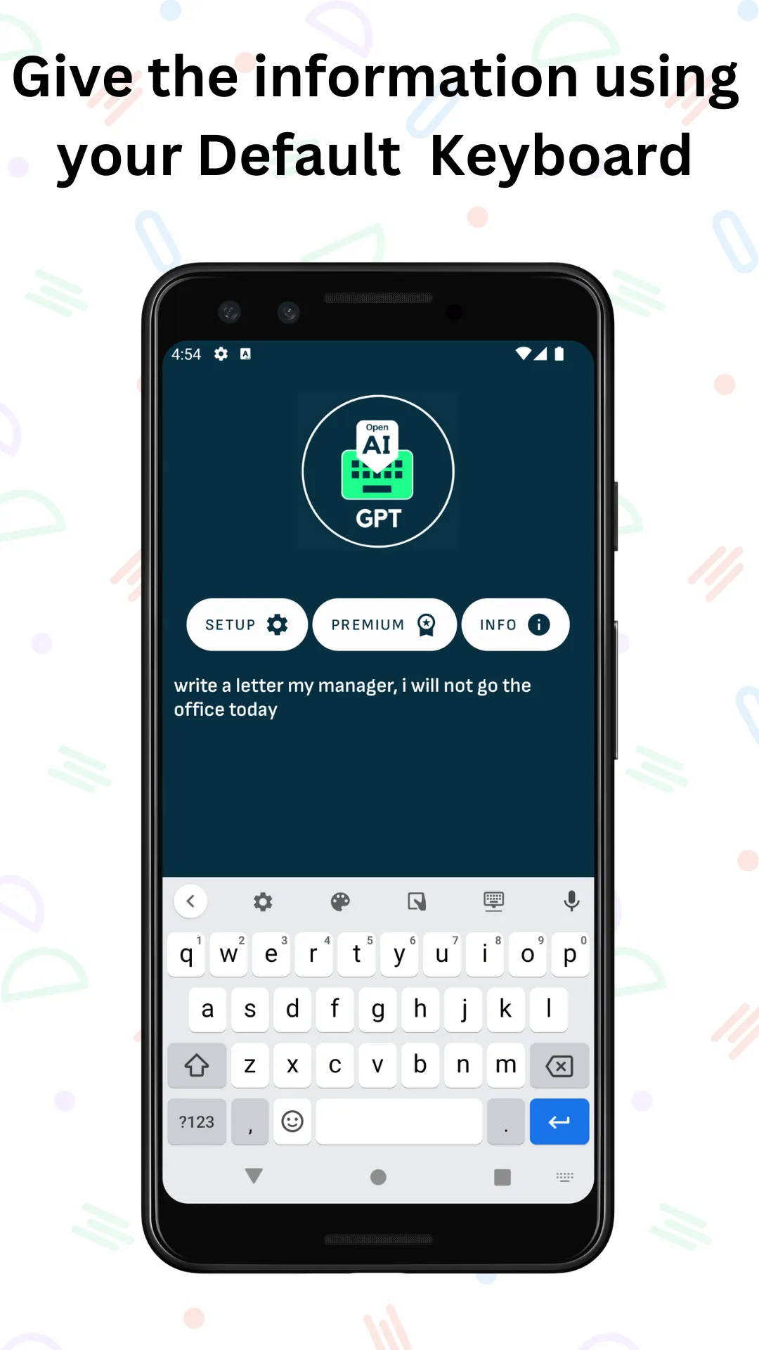 Open Keyboard AI | Indus Appstore | Screenshot