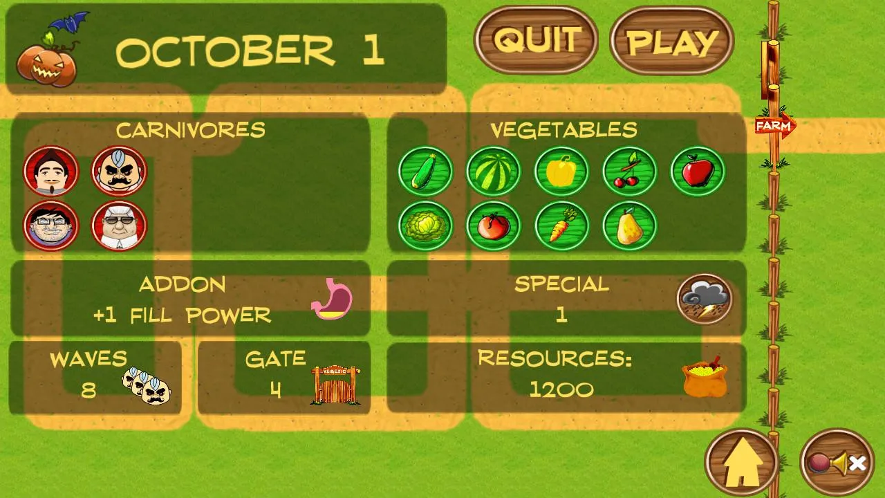 Vegan Defense | Indus Appstore | Screenshot