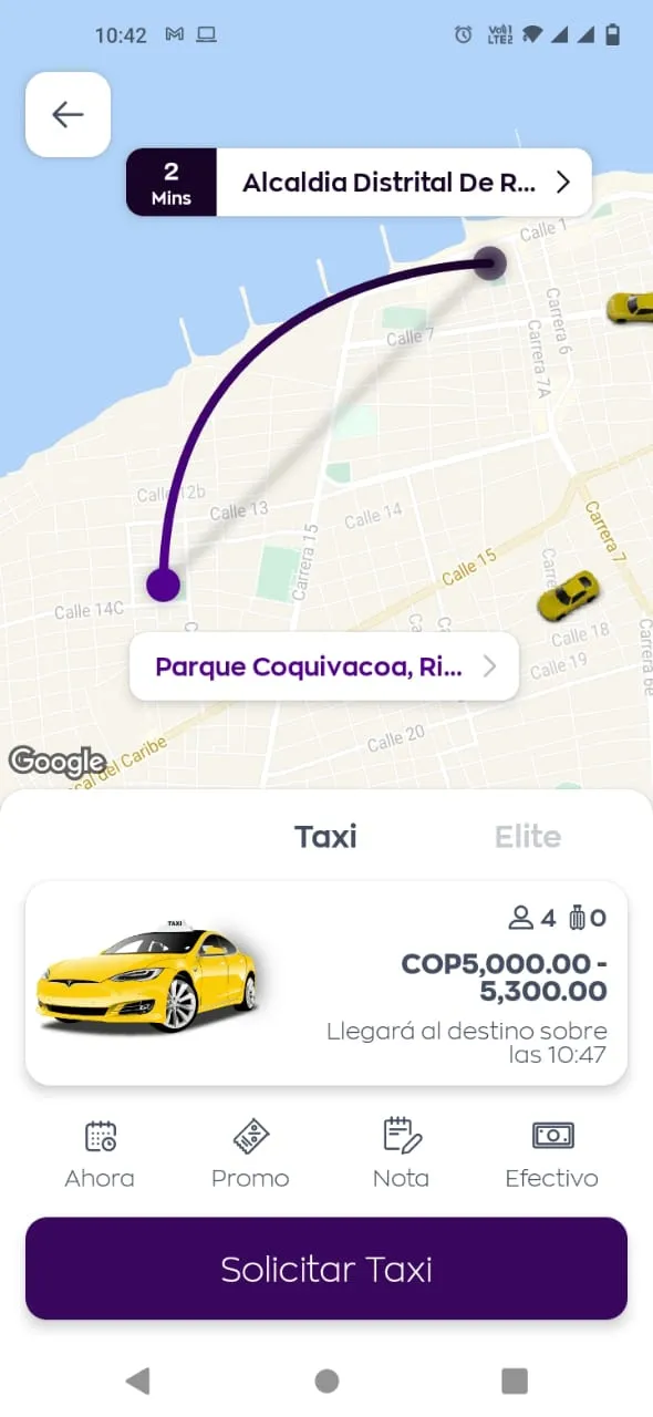 TAXI GUAJIRA | Indus Appstore | Screenshot