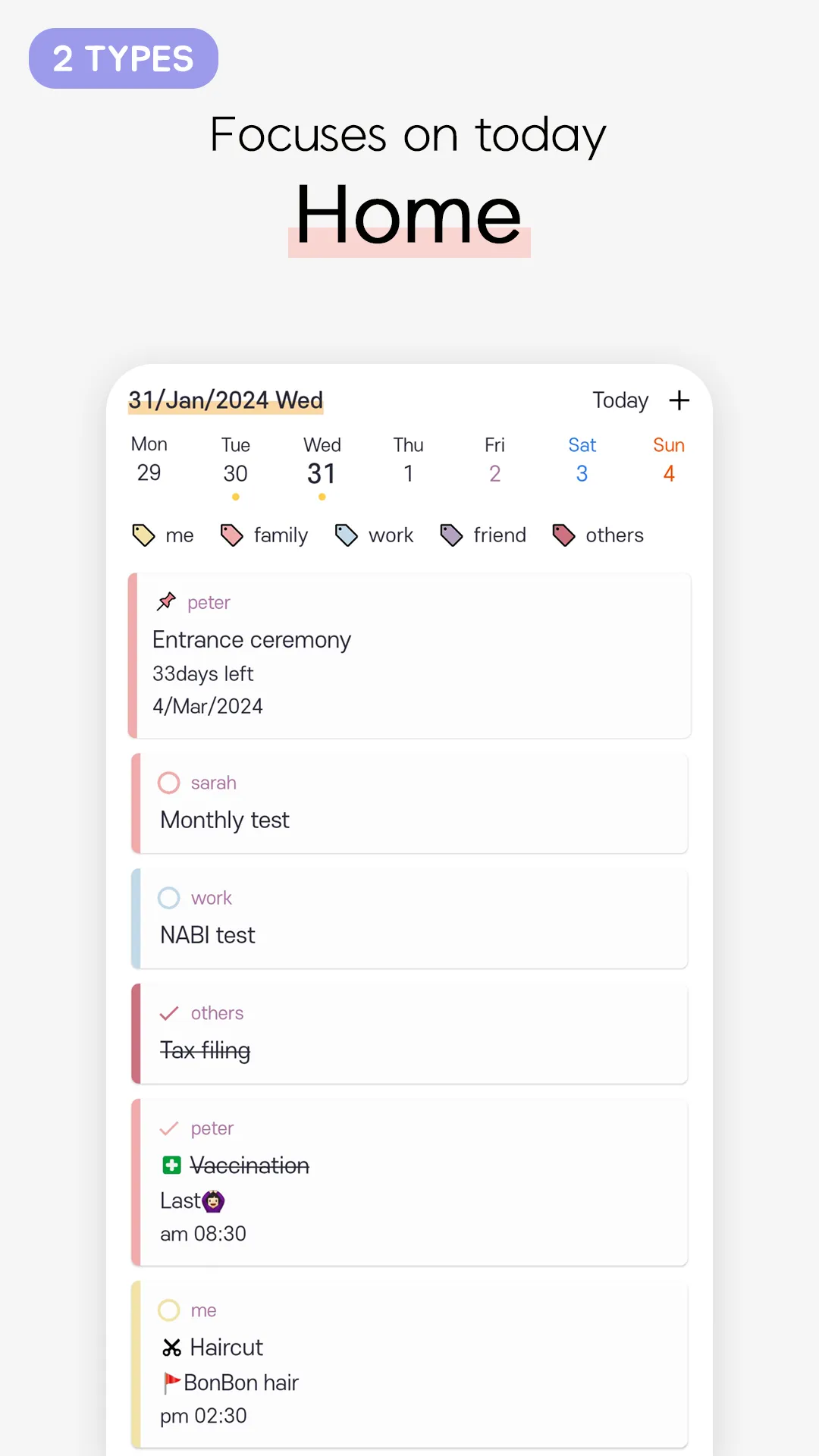 NABI- My Schedule Assistant | Indus Appstore | Screenshot