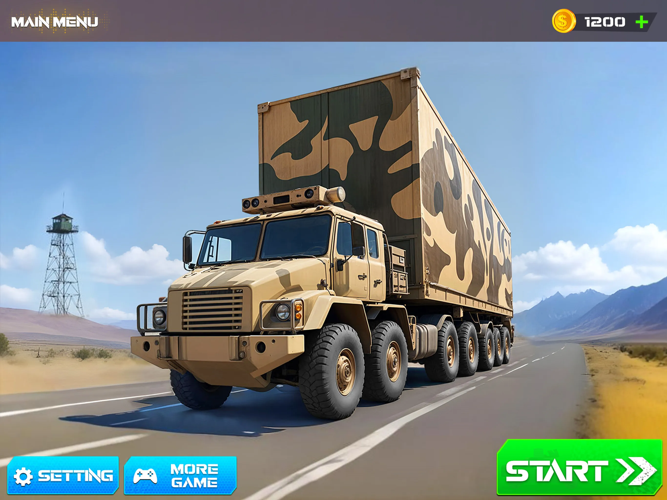 Army Cargo Truck Driving Games | Indus Appstore | Screenshot