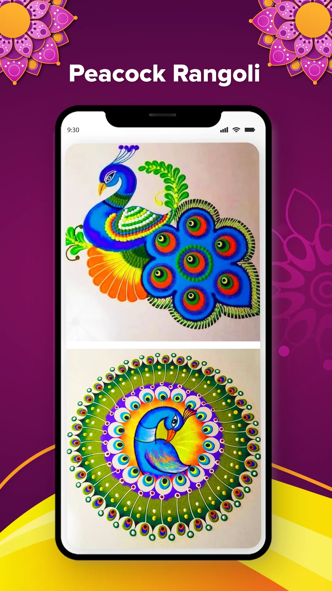 Diwali Rangoli Designs | Indus Appstore | Screenshot