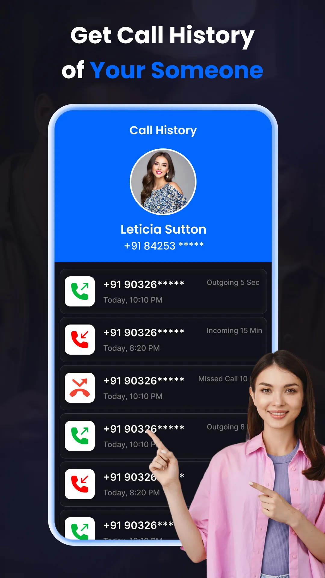 Call History Of Any Number | Indus Appstore | Screenshot