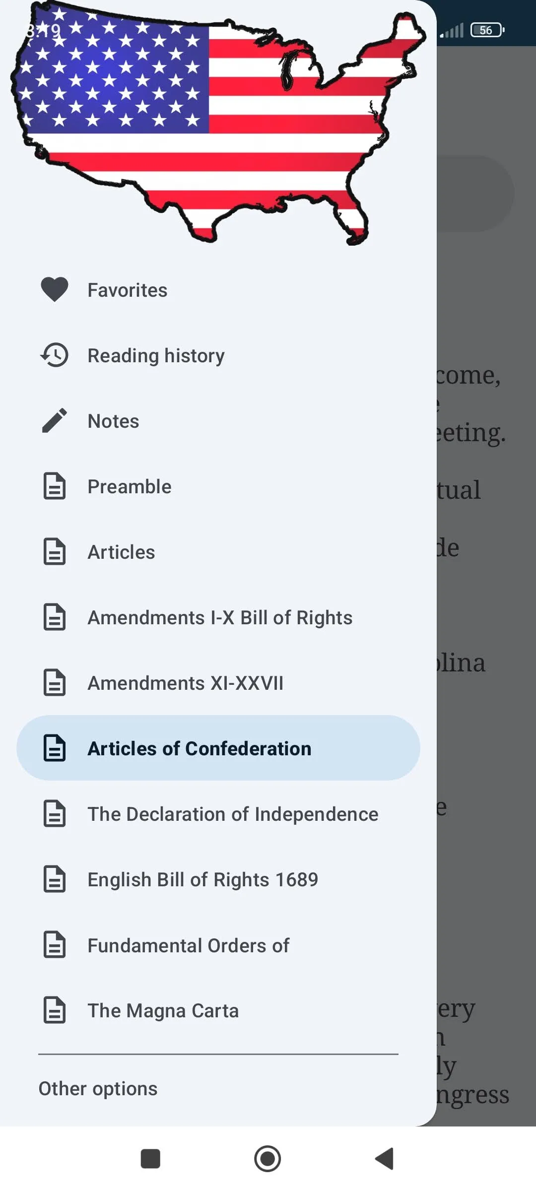 US Constitution | Indus Appstore | Screenshot