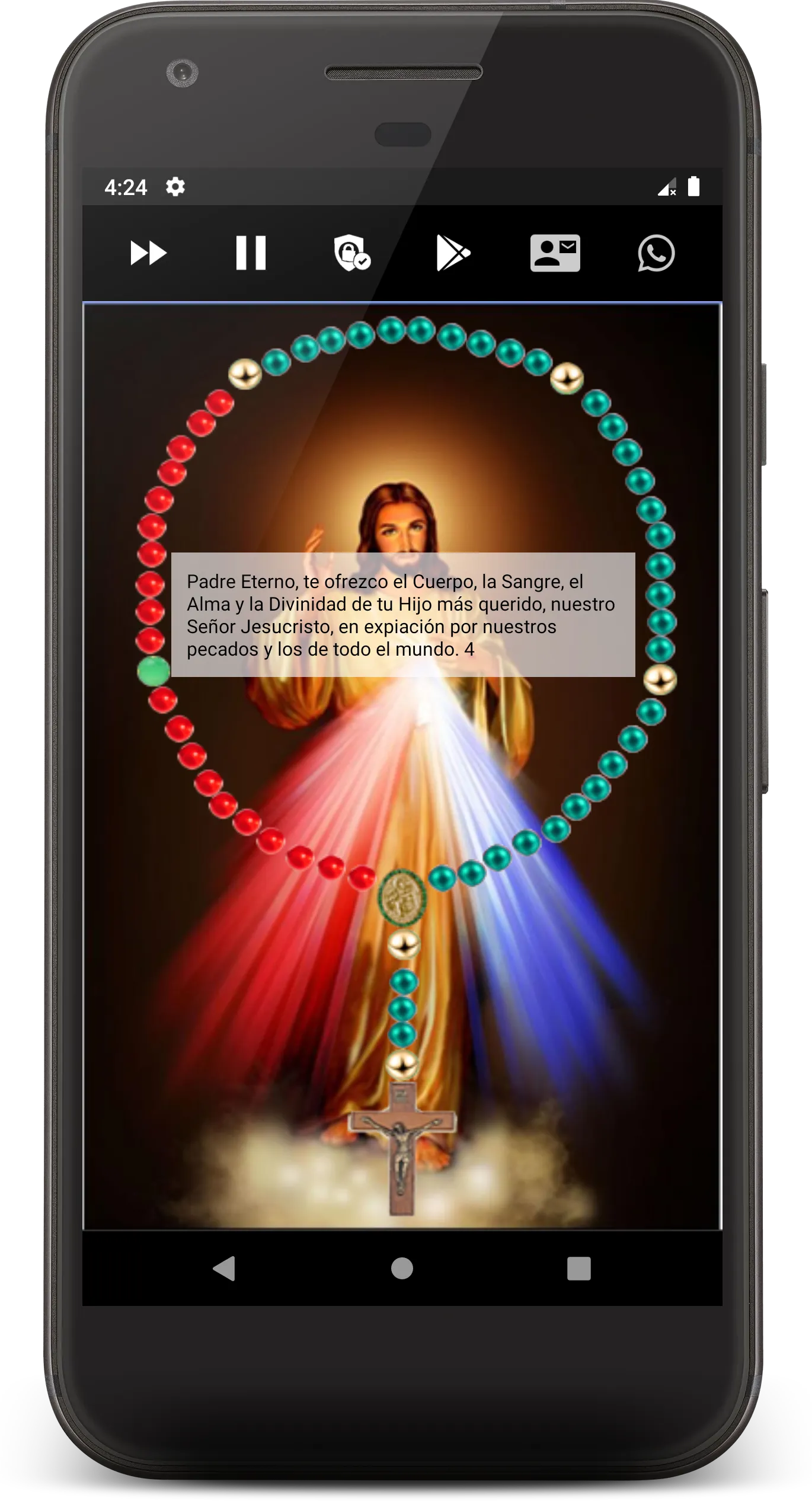 Rosary Divine Mercy in Spanish | Indus Appstore | Screenshot