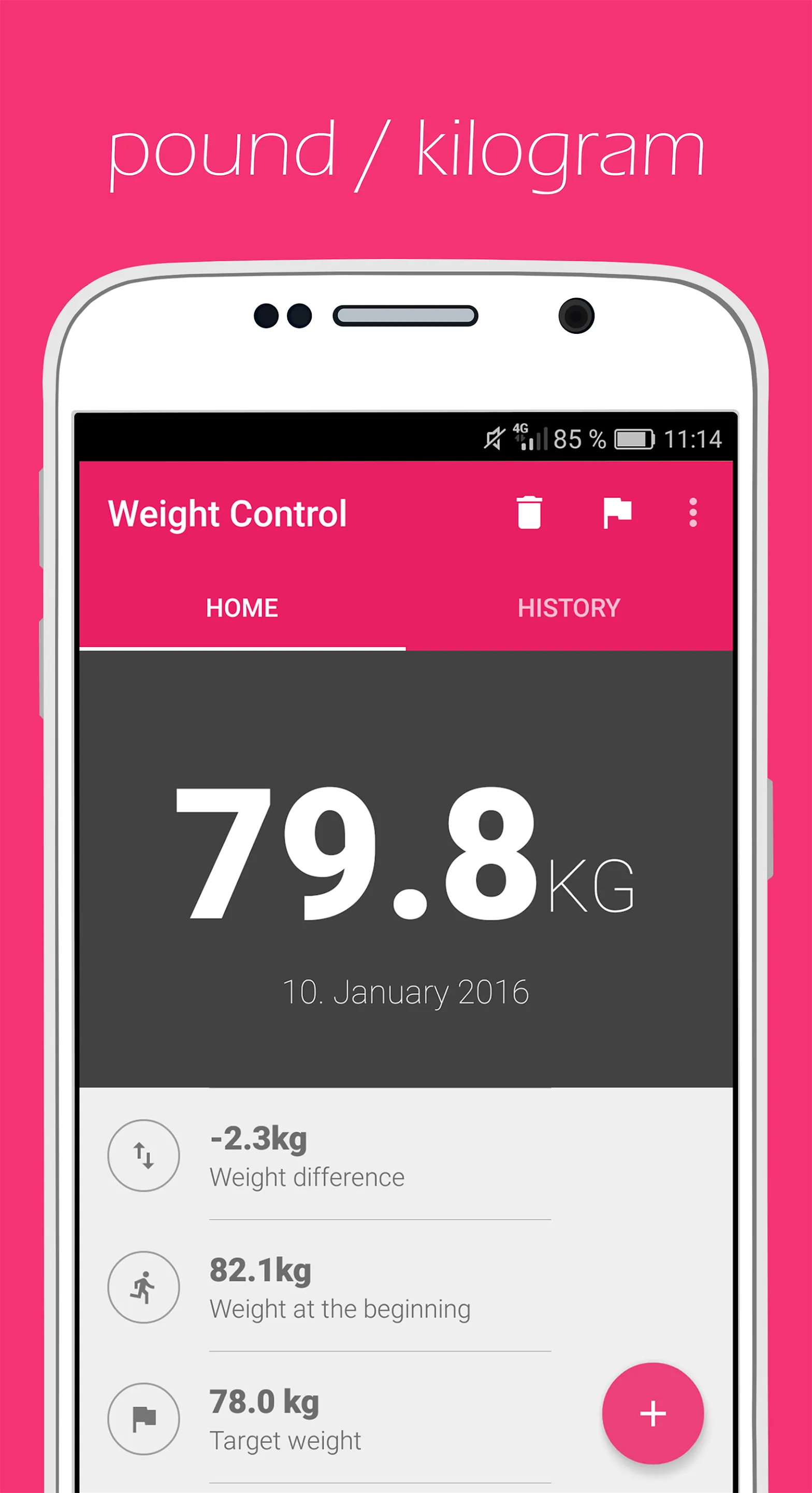 Weight Loss Tracker | Indus Appstore | Screenshot