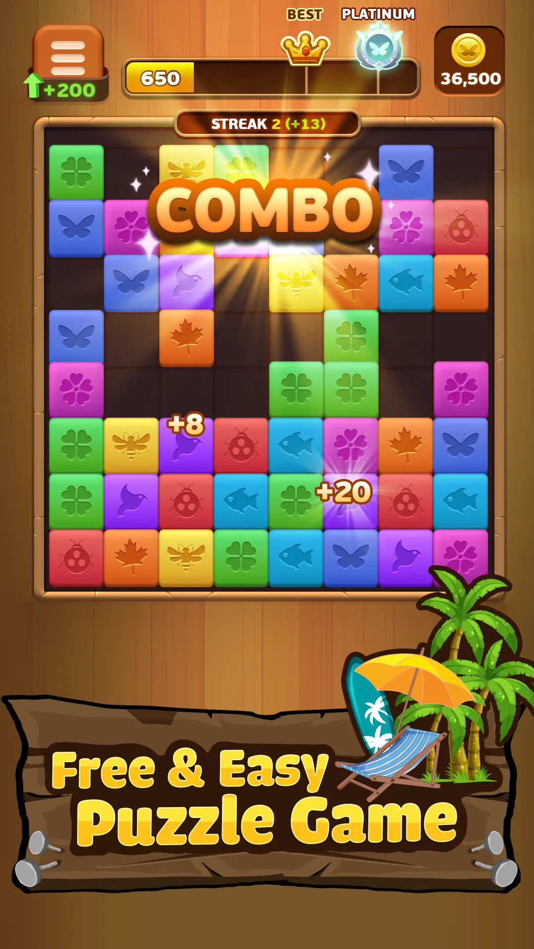 Triple Butterfly: Block Puzzle | Indus Appstore | Screenshot