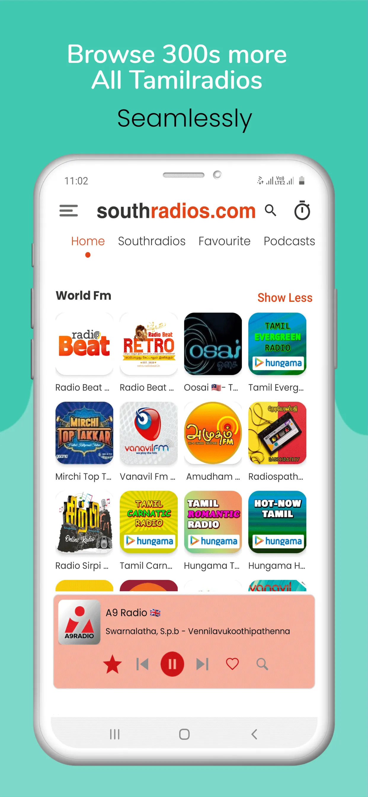 Southradios Tamil FM Radio HD | Indus Appstore | Screenshot