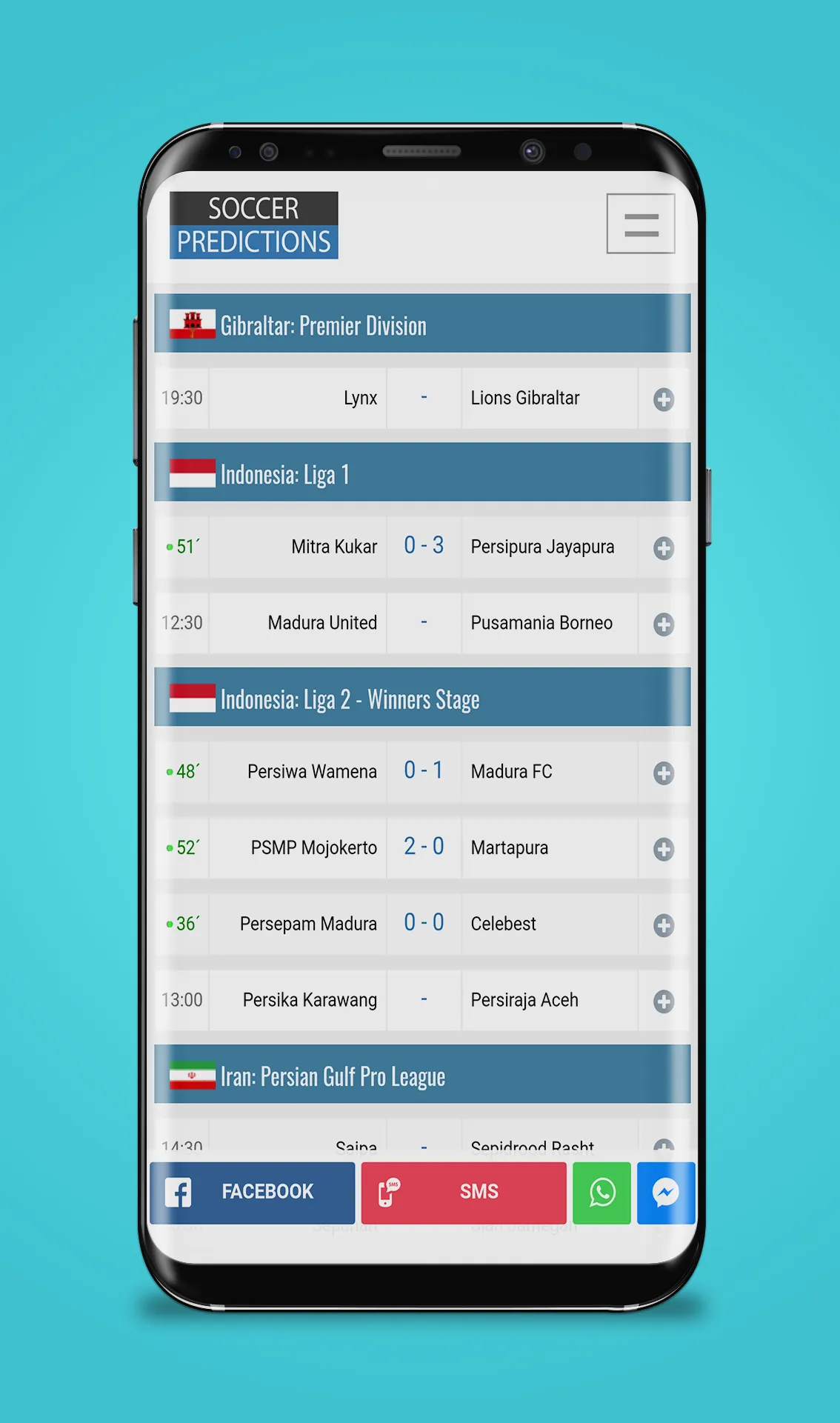 Soccer Predictions | Indus Appstore | Screenshot