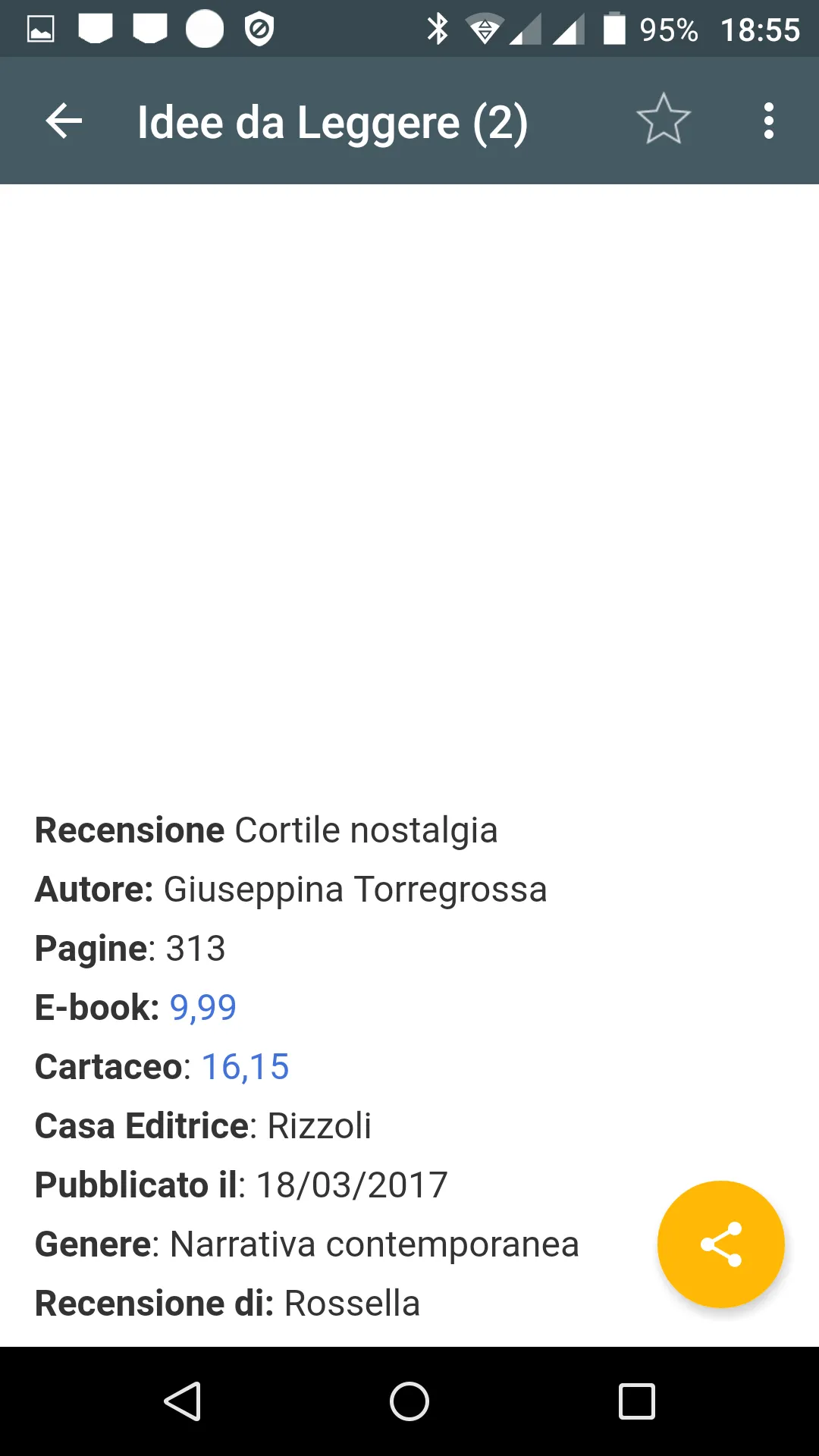 Libri Recensioni | Indus Appstore | Screenshot