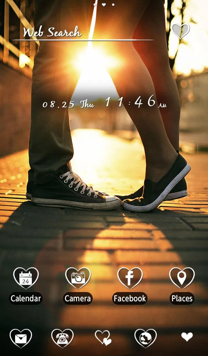 Setting Sun Theme +HOME | Indus Appstore | Screenshot