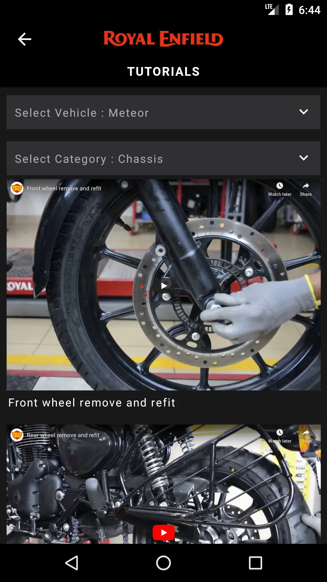 Royal Enfield Mechanic | Indus Appstore | Screenshot