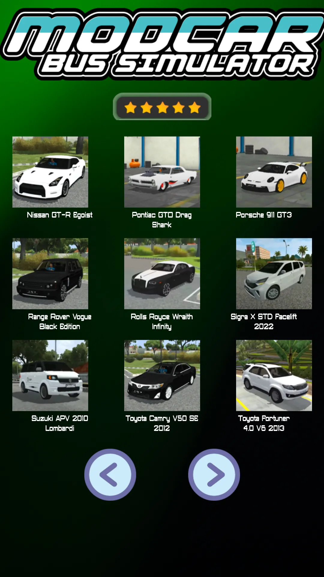 Mod Car Bus Simulator | Indus Appstore | Screenshot