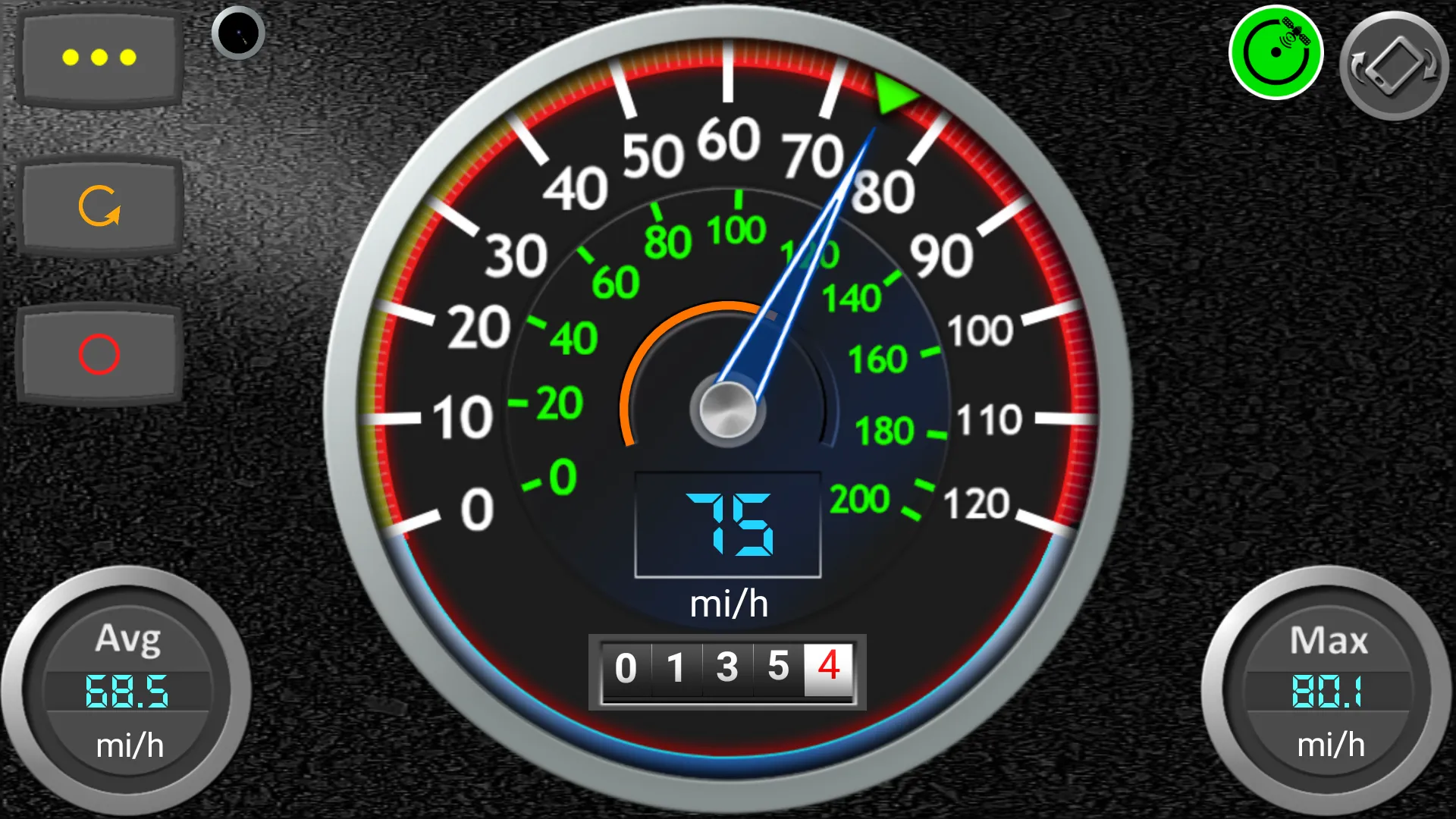 DS Speedometer & Odometer | Indus Appstore | Screenshot