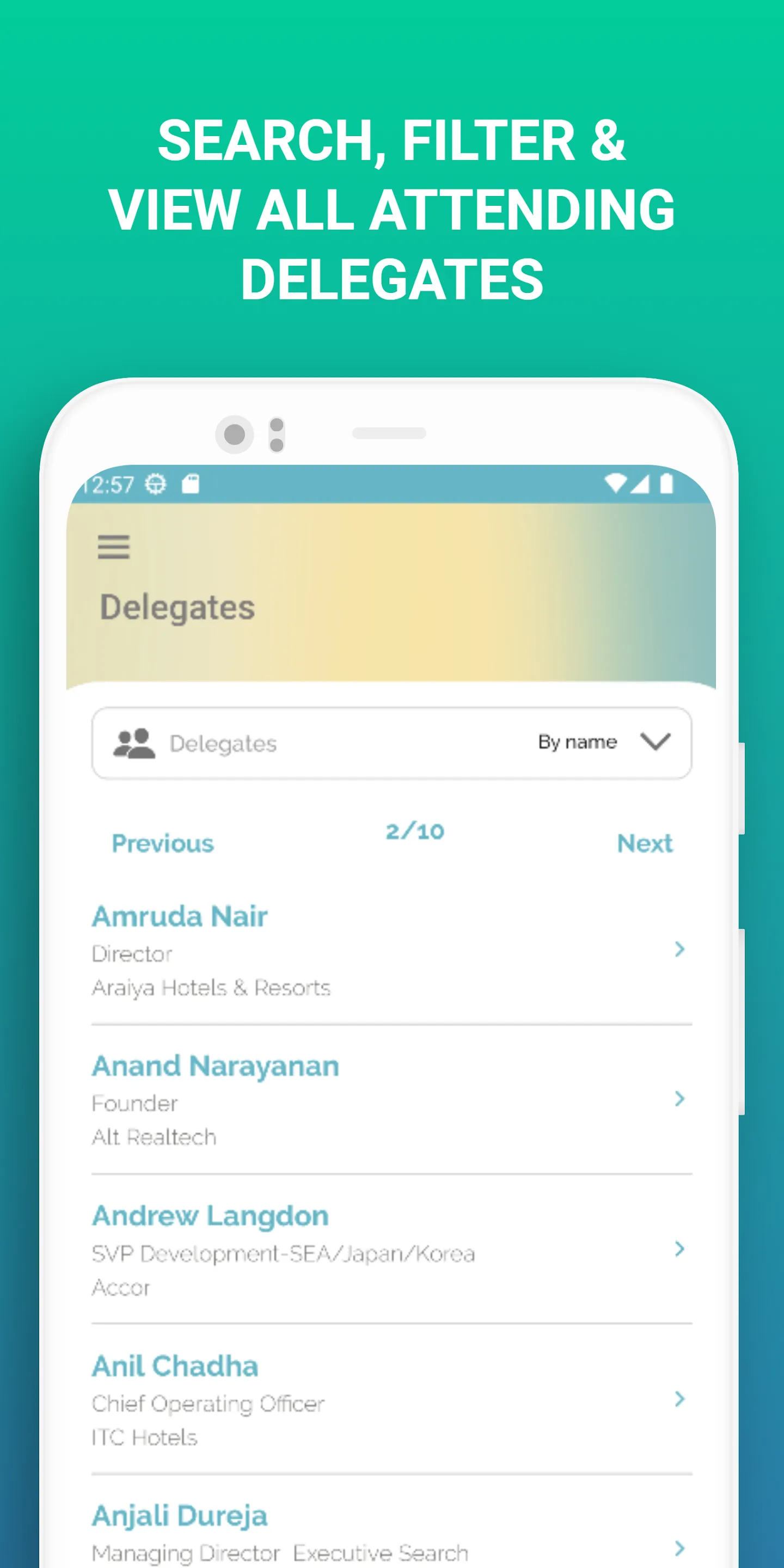 Hotelivate Conferences | Indus Appstore | Screenshot