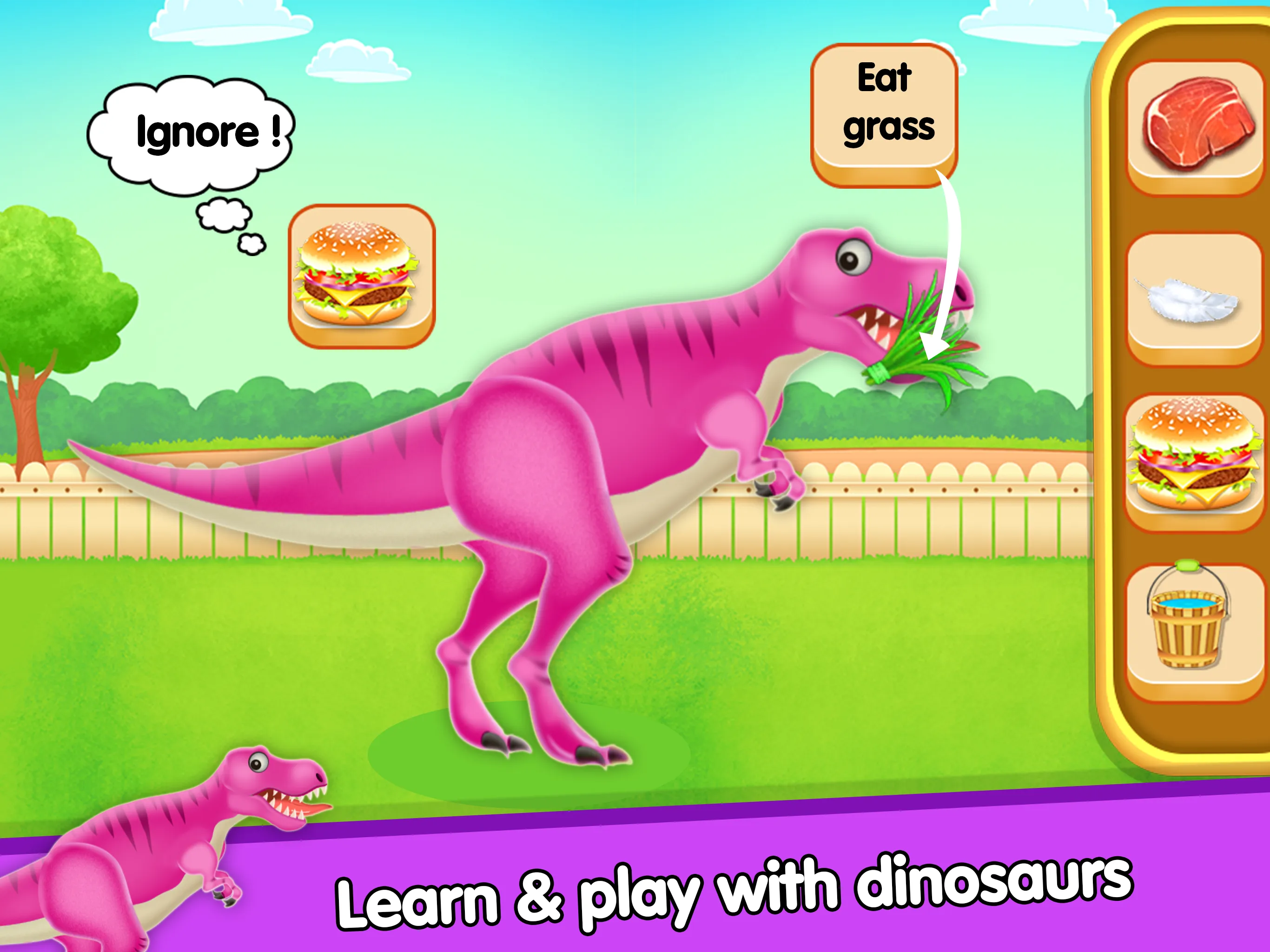 Dinosaur Baby Care For Kids | Indus Appstore | Screenshot