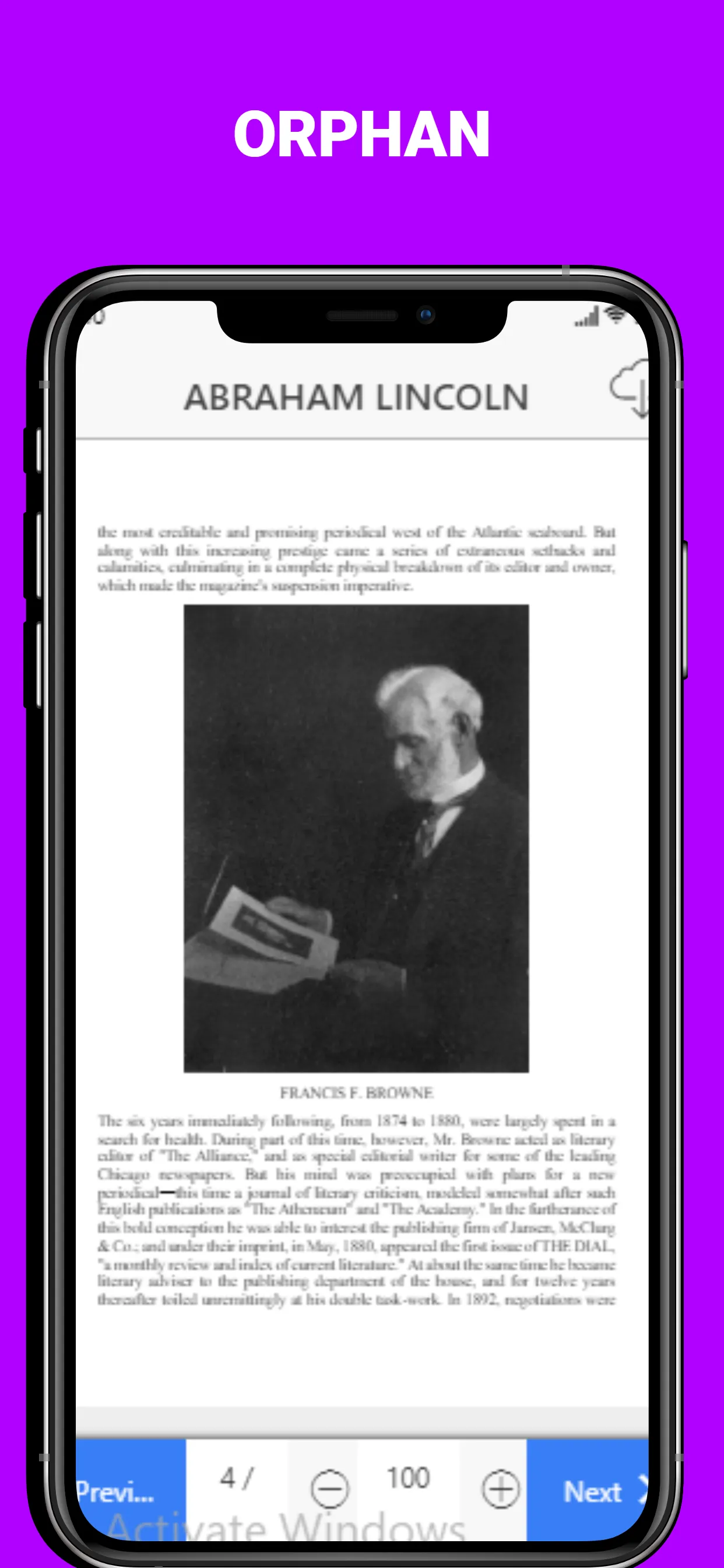 ABRAHAM LINCOLN-Books,ePub PDF | Indus Appstore | Screenshot