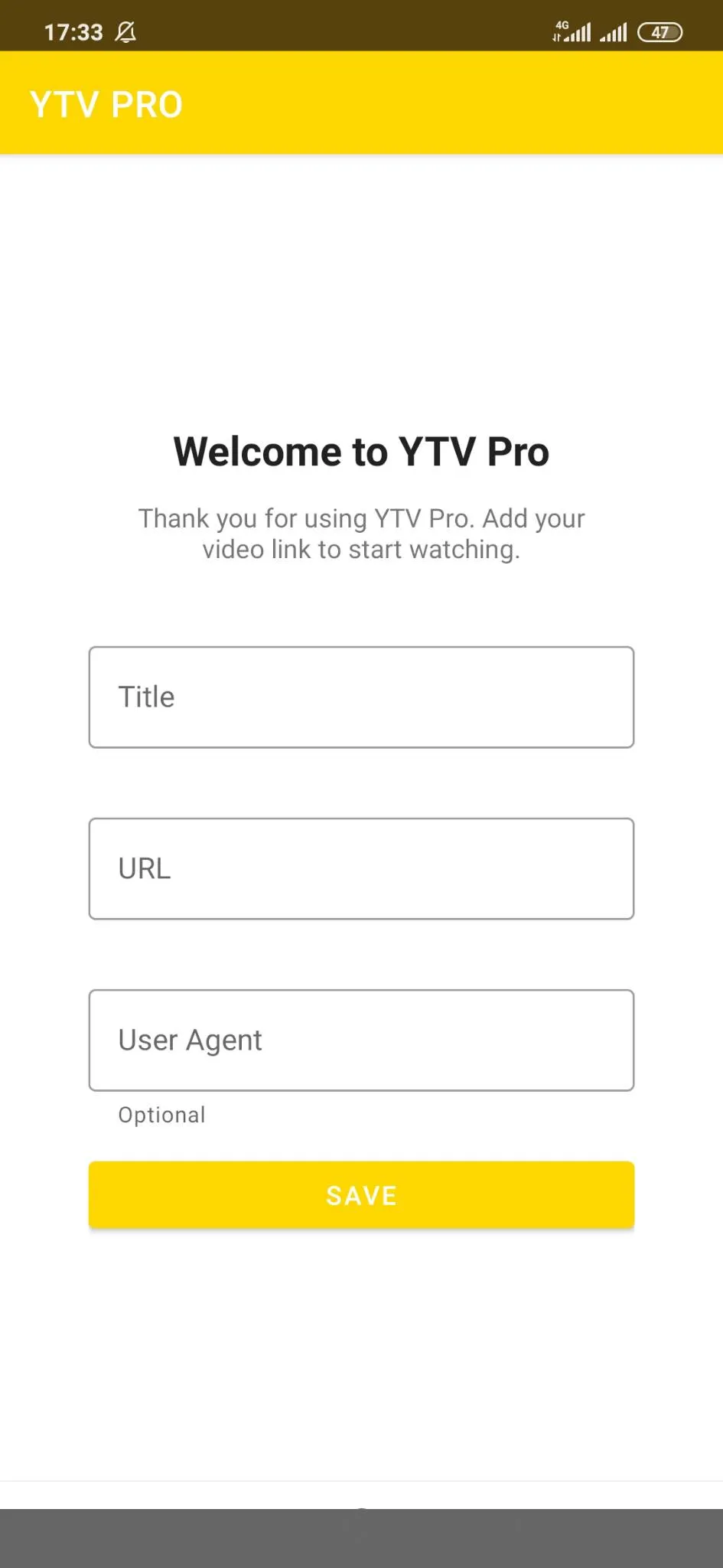 YTV Player Pro | Indus Appstore | Screenshot