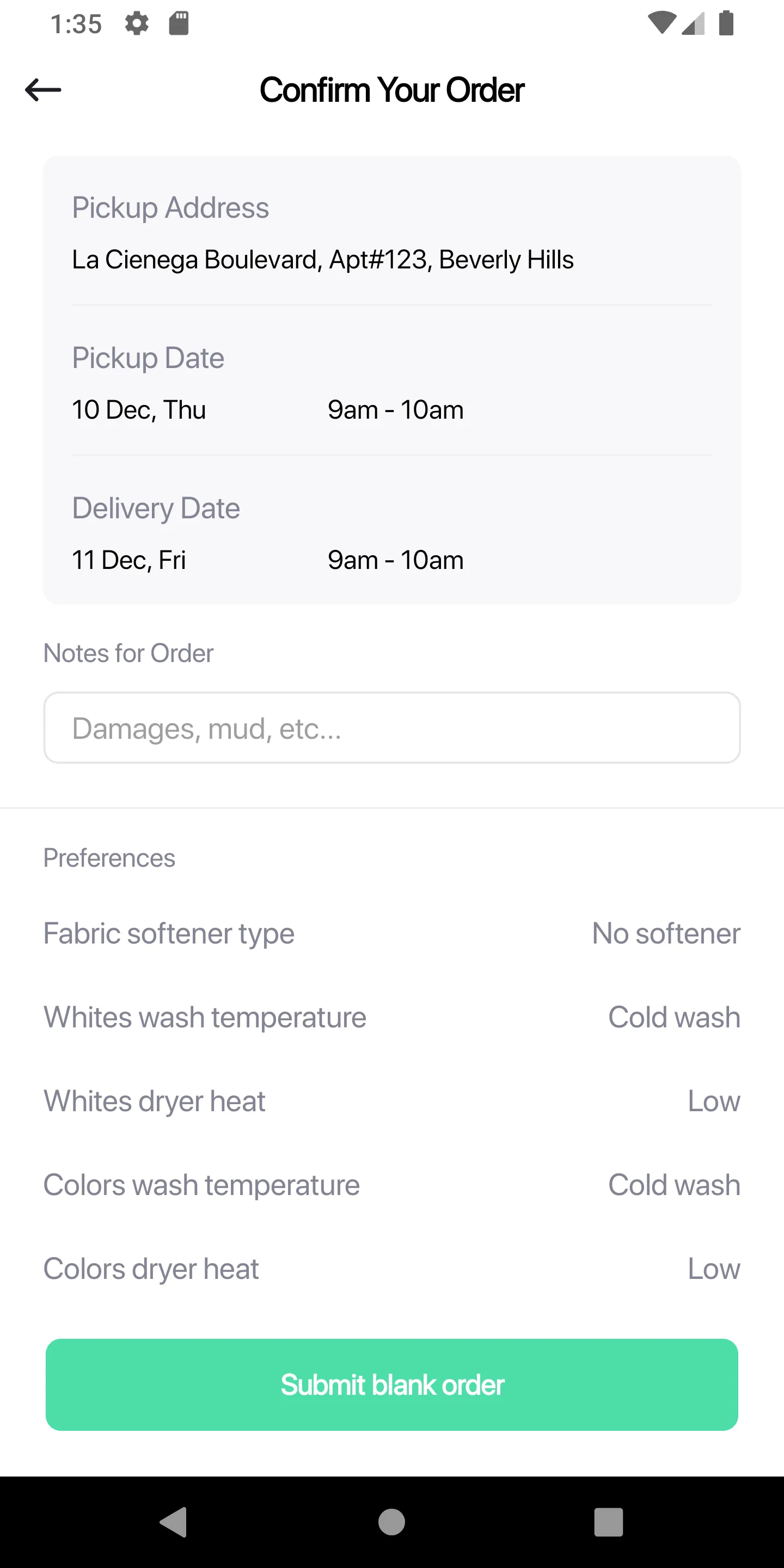 iClean- Dry Cleaning & Laundry | Indus Appstore | Screenshot