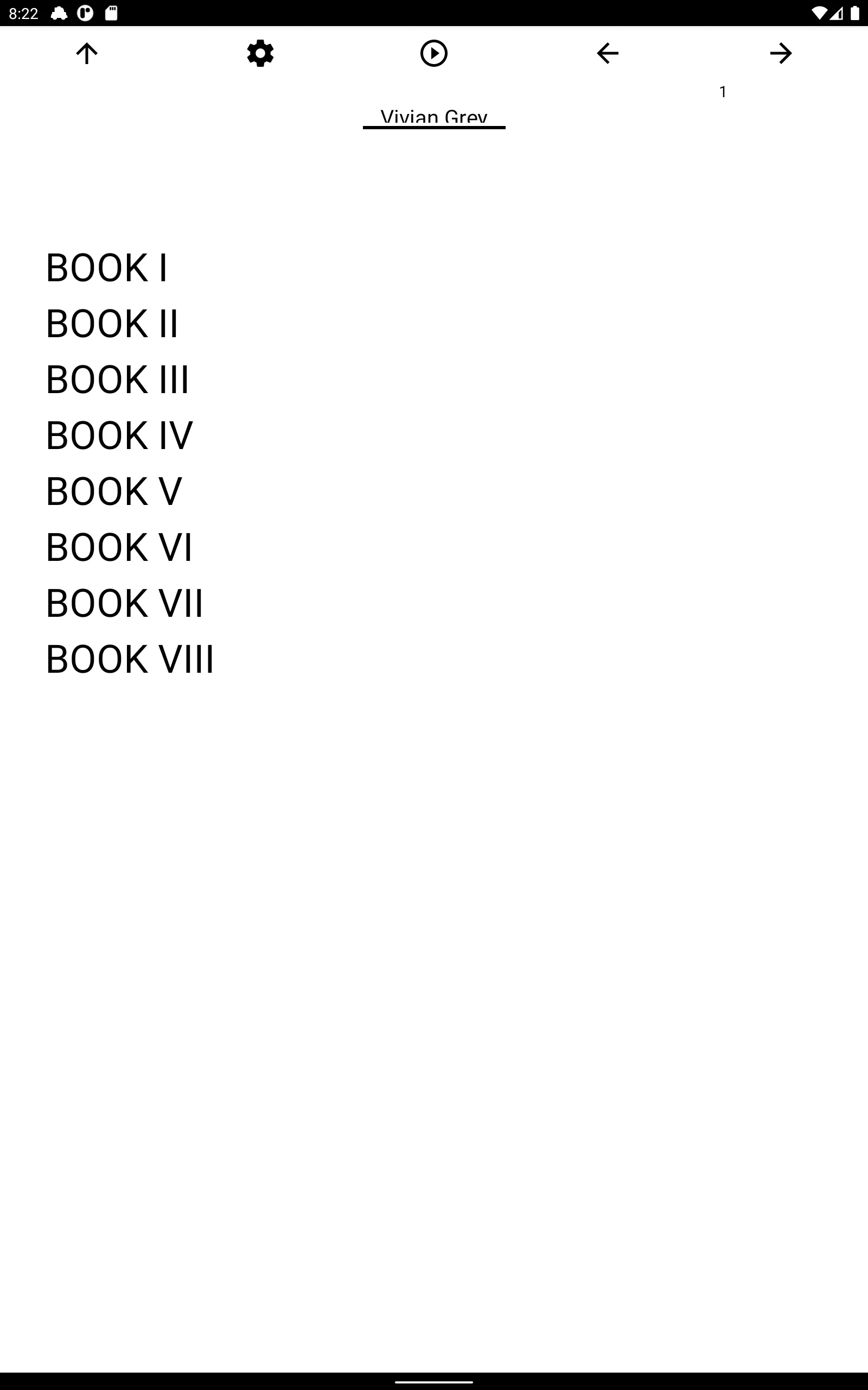 Book, Vivian Grey | Indus Appstore | Screenshot