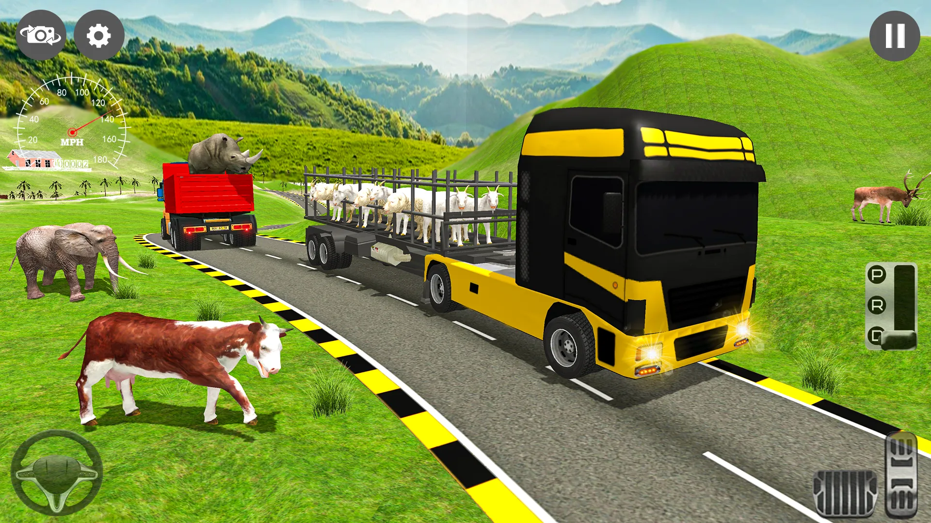 Animal transport Truck game 3d | Indus Appstore | Screenshot