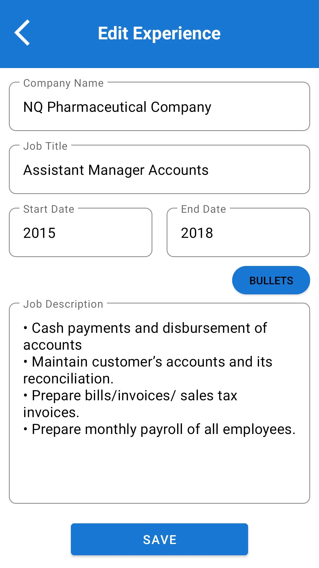 CV Maker – Resume Builder | Indus Appstore | Screenshot