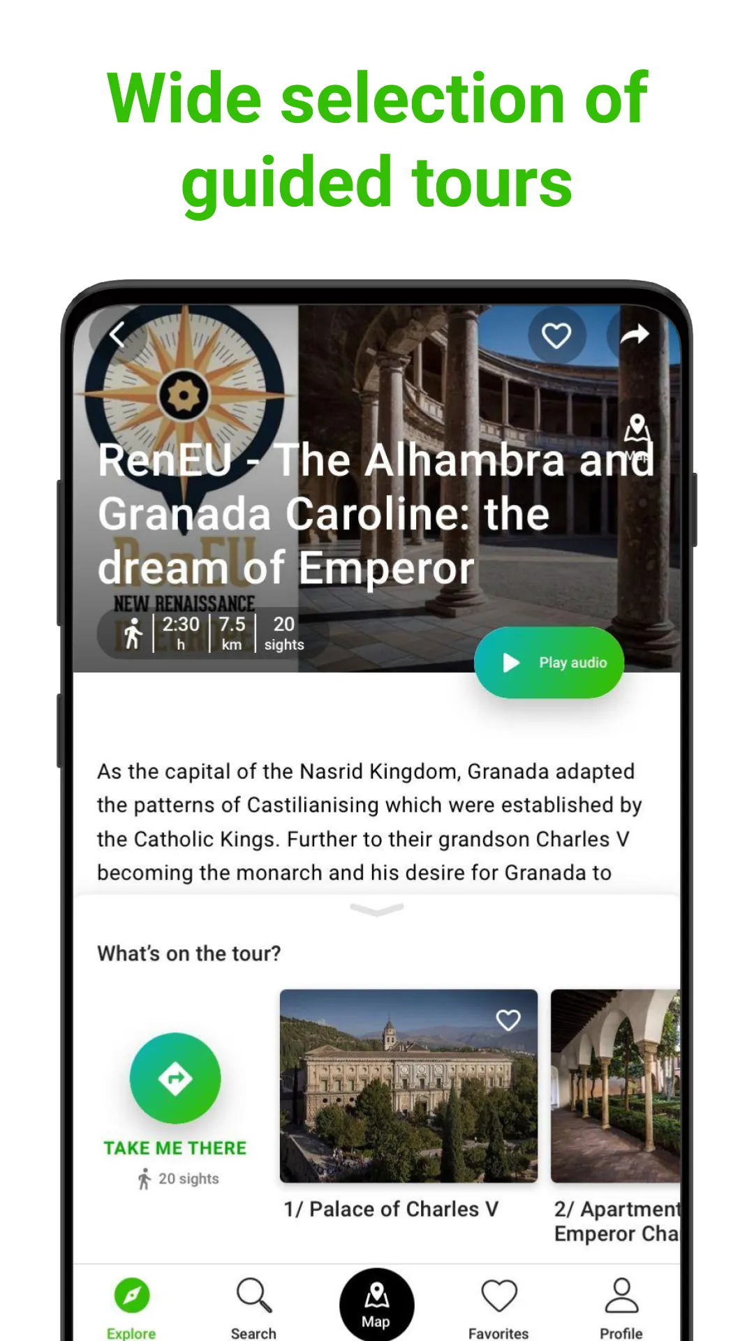 Granada Tour Guide:SmartGuide | Indus Appstore | Screenshot