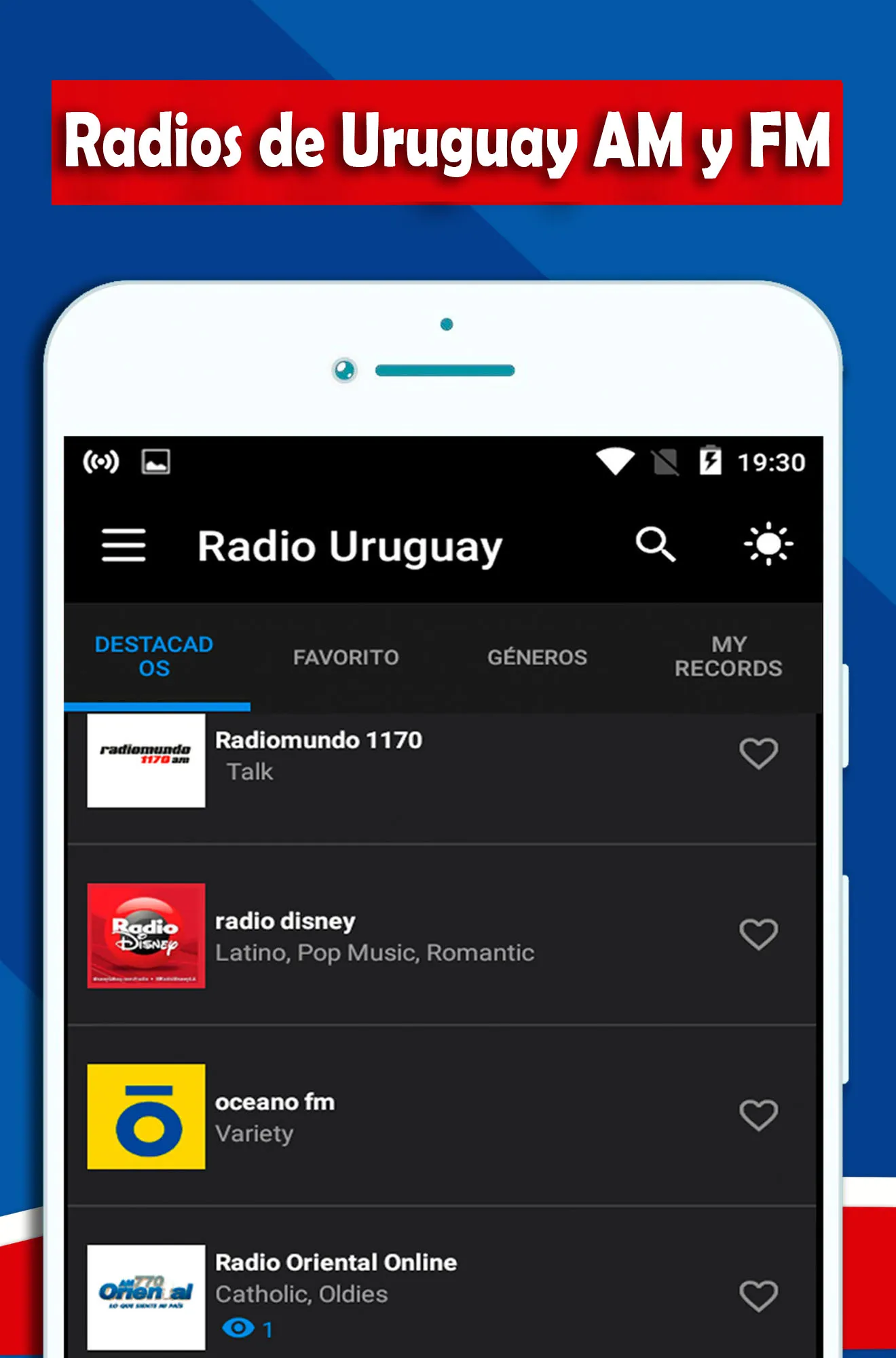 Radio Uruguay | Indus Appstore | Screenshot